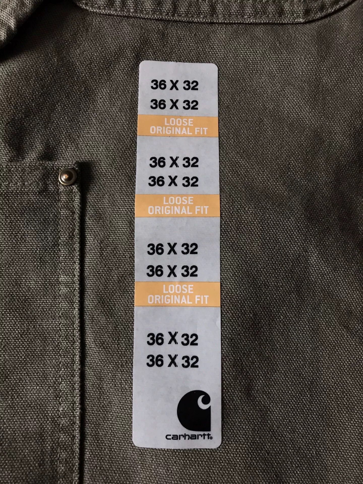 Carhartt Carhartt B136 Double Knee Work Pants Size US 36 / EU 52 - 7 Thumbnail