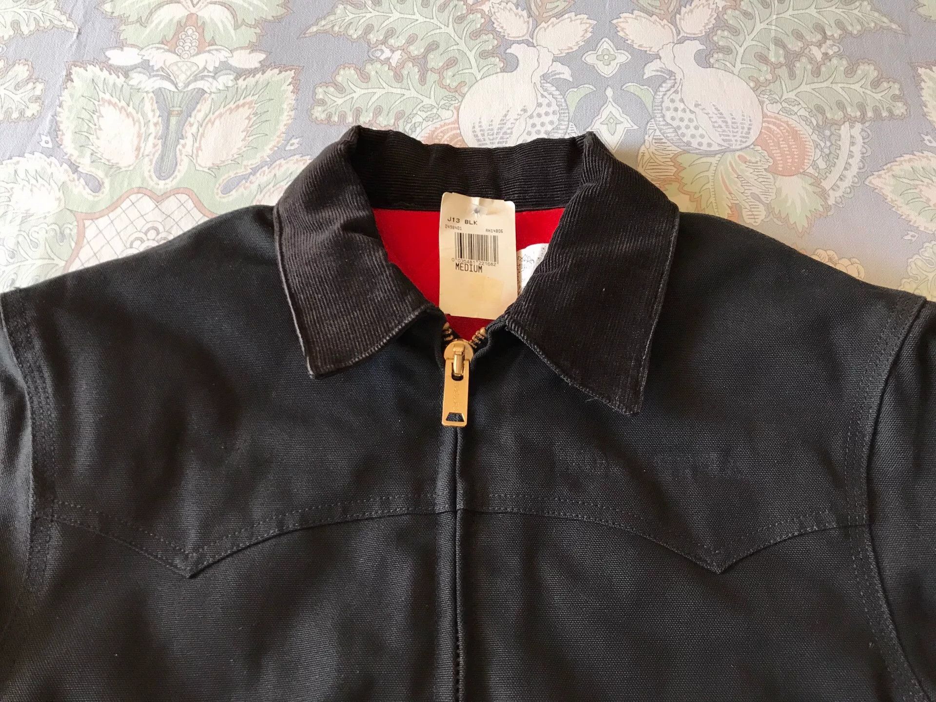 Carhartt Carhartt J13 BLK Canvas Work Jacket Size US M / EU 48-50 / 2 - 5 Thumbnail