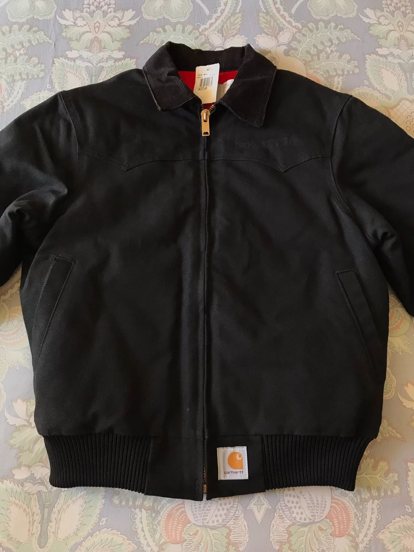 Carhartt Carhartt J13 BLK Canvas Work Jacket Size US M / EU 48-50 / 2 - 4 Thumbnail