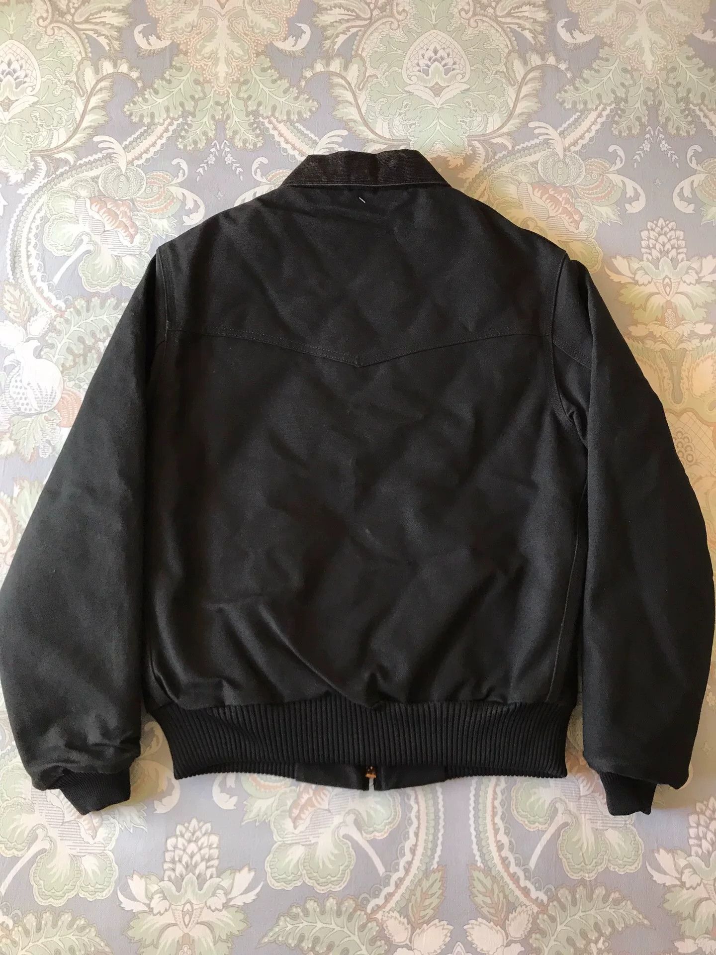 Carhartt Carhartt J13 BLK Canvas Work Jacket Size US M / EU 48-50 / 2 - 2 Thumbnail