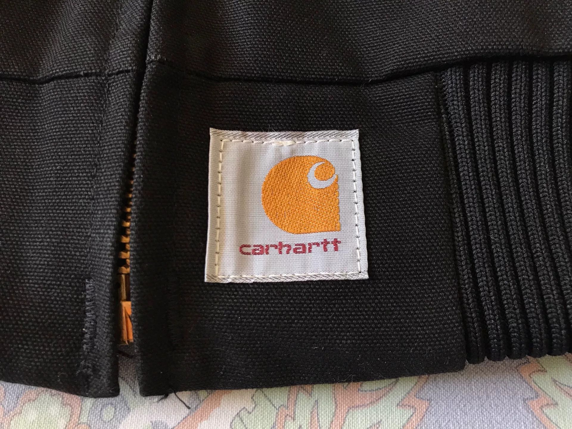 Carhartt Carhartt J13 BLK Canvas Work Jacket Size US M / EU 48-50 / 2 - 7 Thumbnail