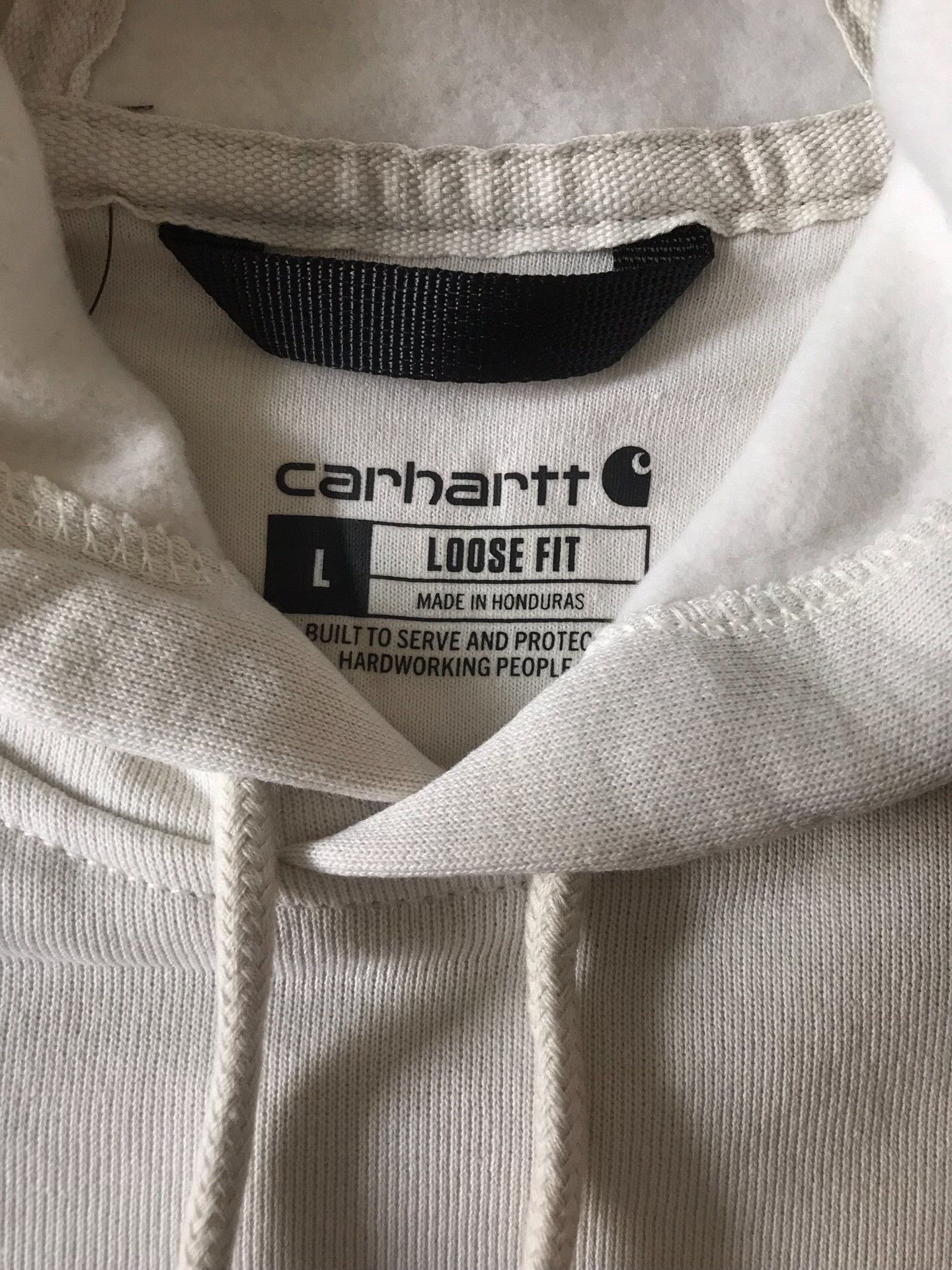 Carhartt Carhartt K288 W03 Malt White Hoodie Size US L / EU 52-54 / 3 - 7 Thumbnail