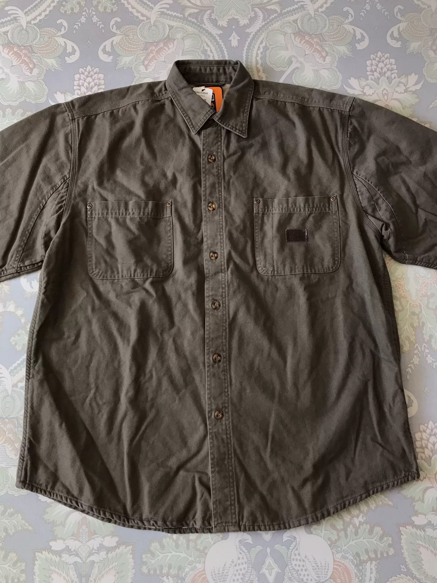 Timberland Timberland PRO Flannel Lined Canvas Shirt Size US L / EU 52-54 / 3 - 4 Thumbnail