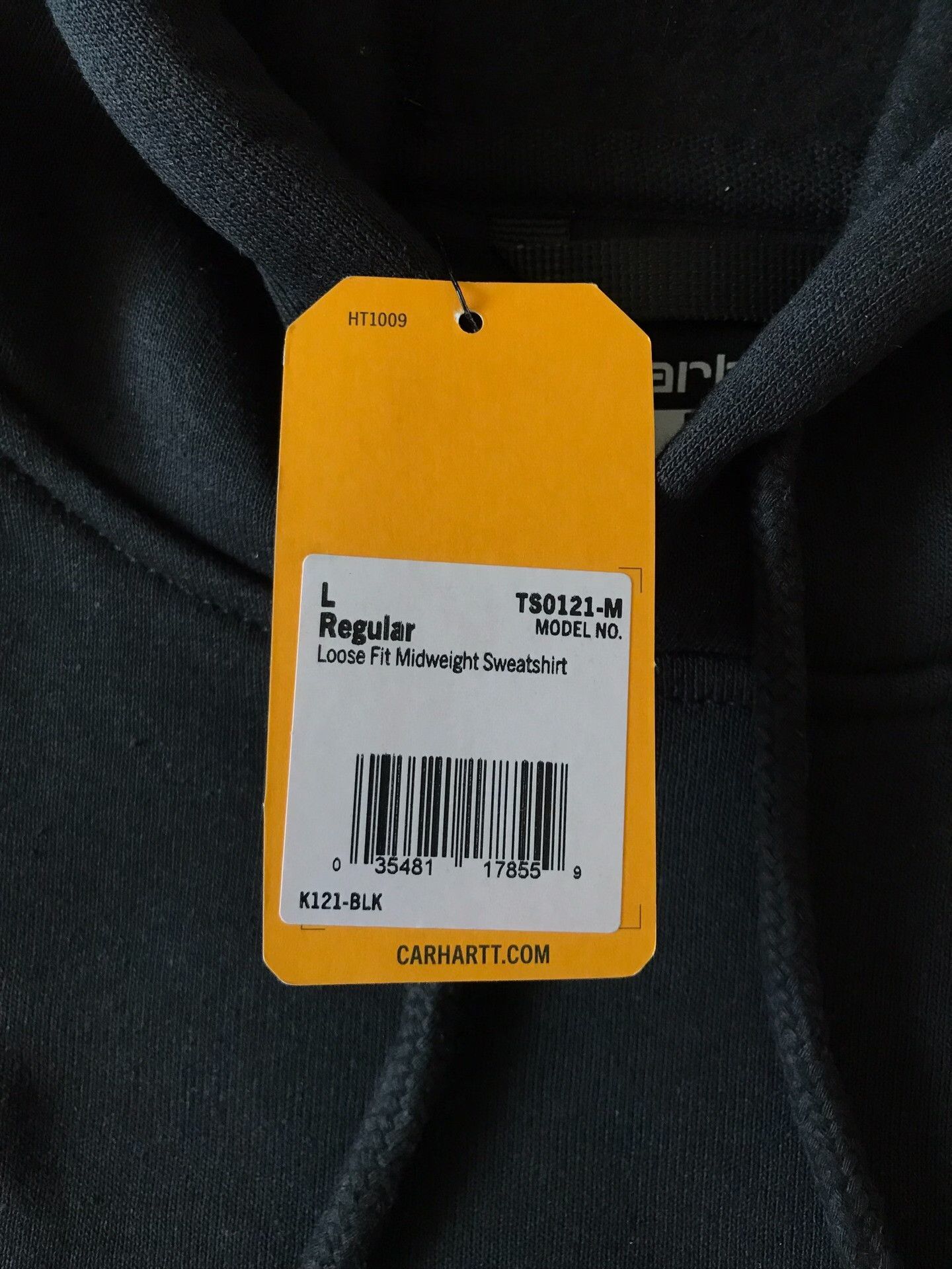 Carhartt Carhartt K121 Black Hoodie Size US L / EU 52-54 / 3 - 8 Thumbnail