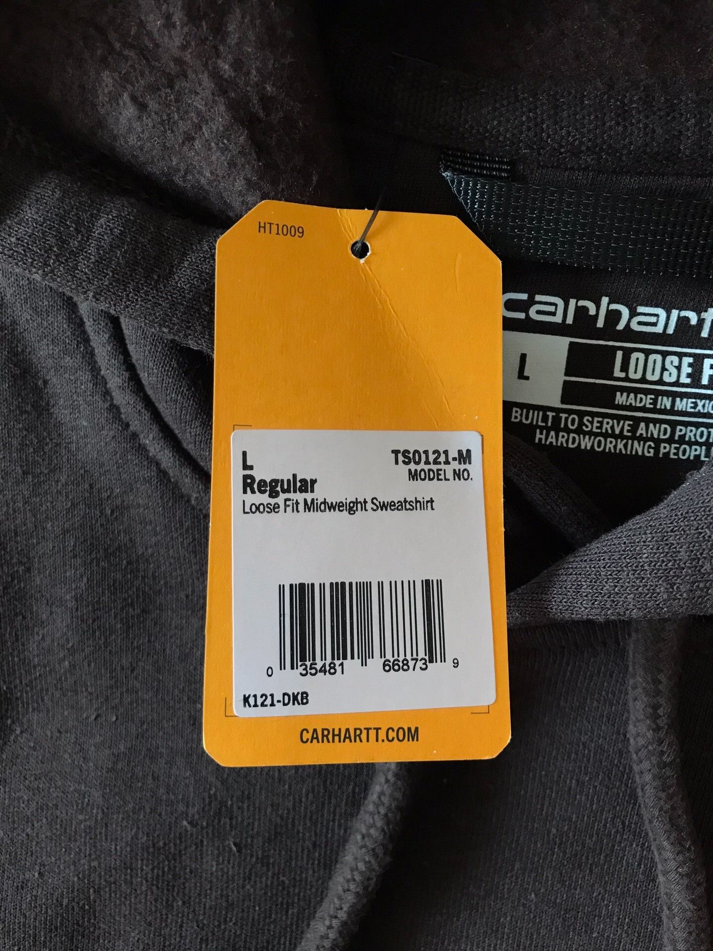 Carhartt Carhartt K121 DKB Hooded Sweatshirt Size US L / EU 52-54 / 3 - 7 Thumbnail