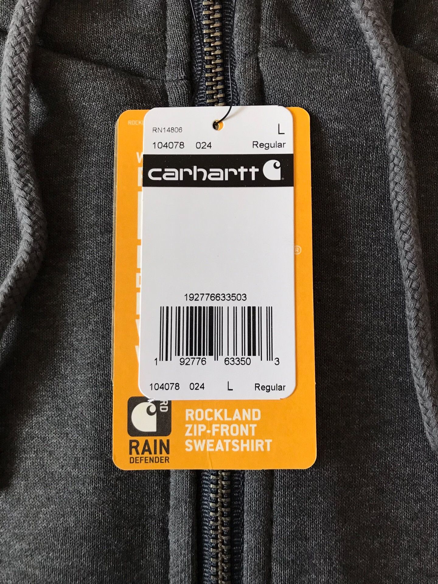 Carhartt Carhartt Heavyweight Hooded Zip Sweatshirt Size US L / EU 52-54 / 3 - 8 Thumbnail