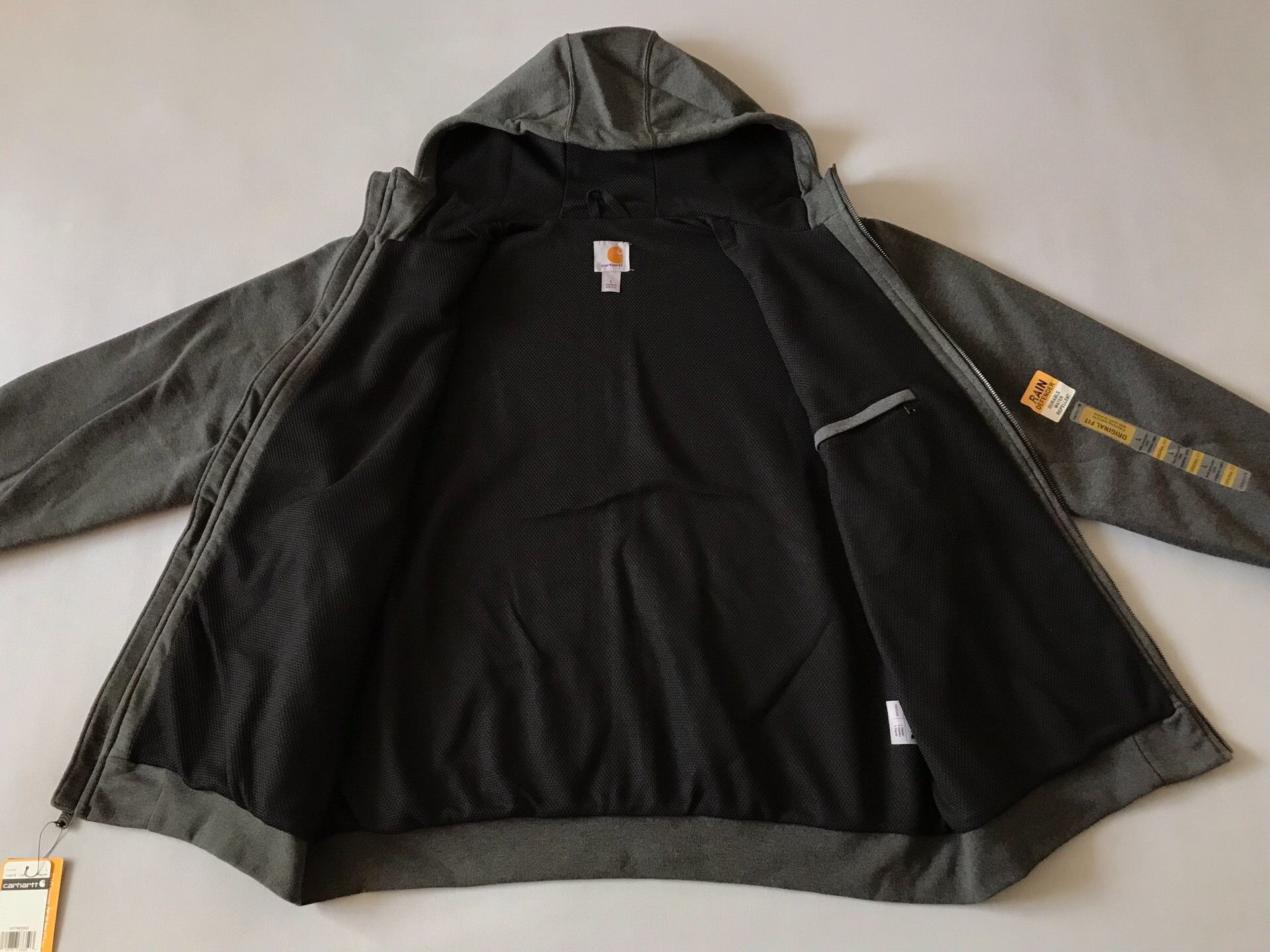 Carhartt Carhartt Heavyweight Hooded Zip Sweatshirt Size US L / EU 52-54 / 3 - 3 Thumbnail