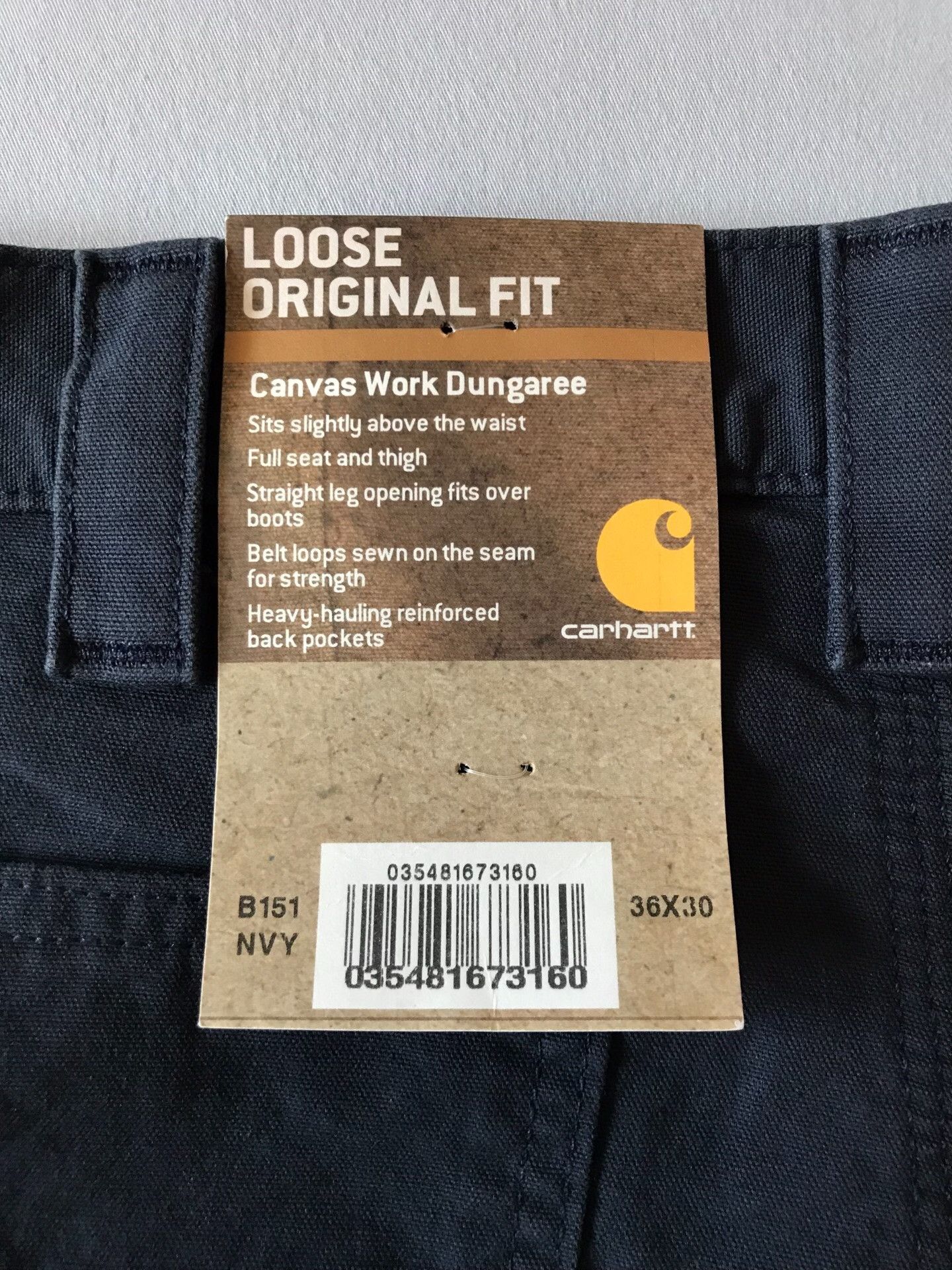 Carhartt Carhartt B151 Canvas Work Pants W36L30 Size US 36 / EU 52 - 8 Thumbnail