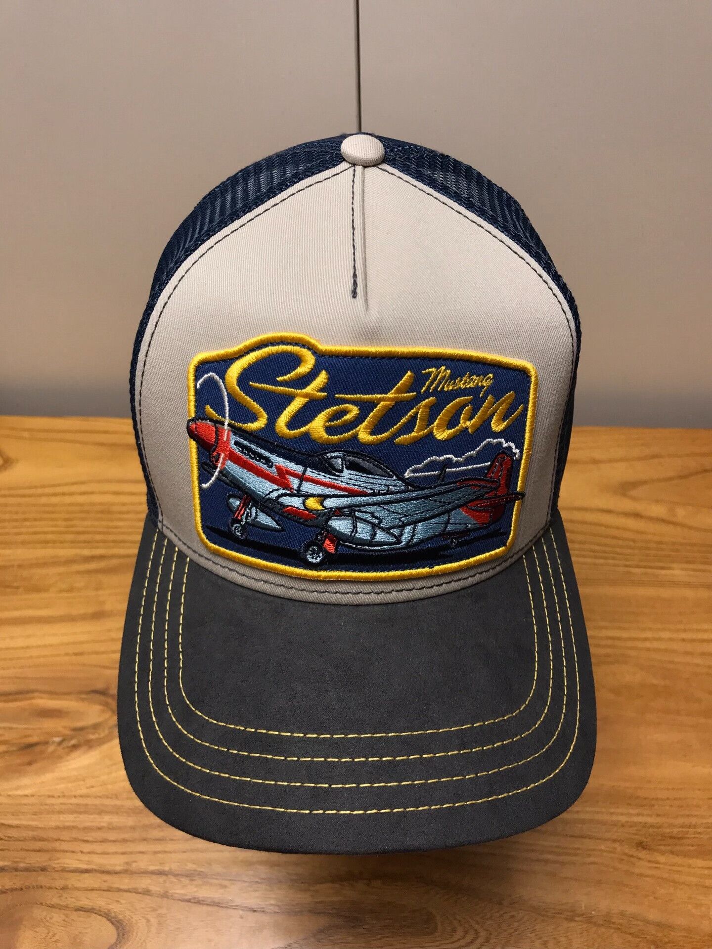 Stetson Stetson P51 Mustang Embroidery Trucker Cap Size ONE SIZE - 4 Thumbnail
