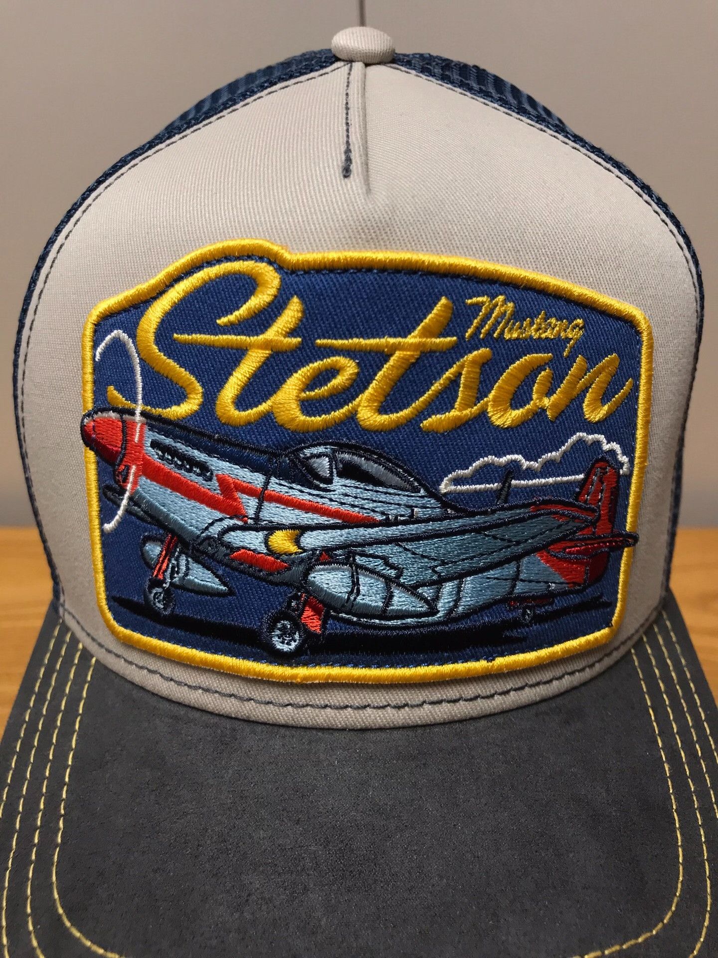 Stetson Stetson P51 Mustang Embroidery Trucker Cap Size ONE SIZE - 5 Thumbnail