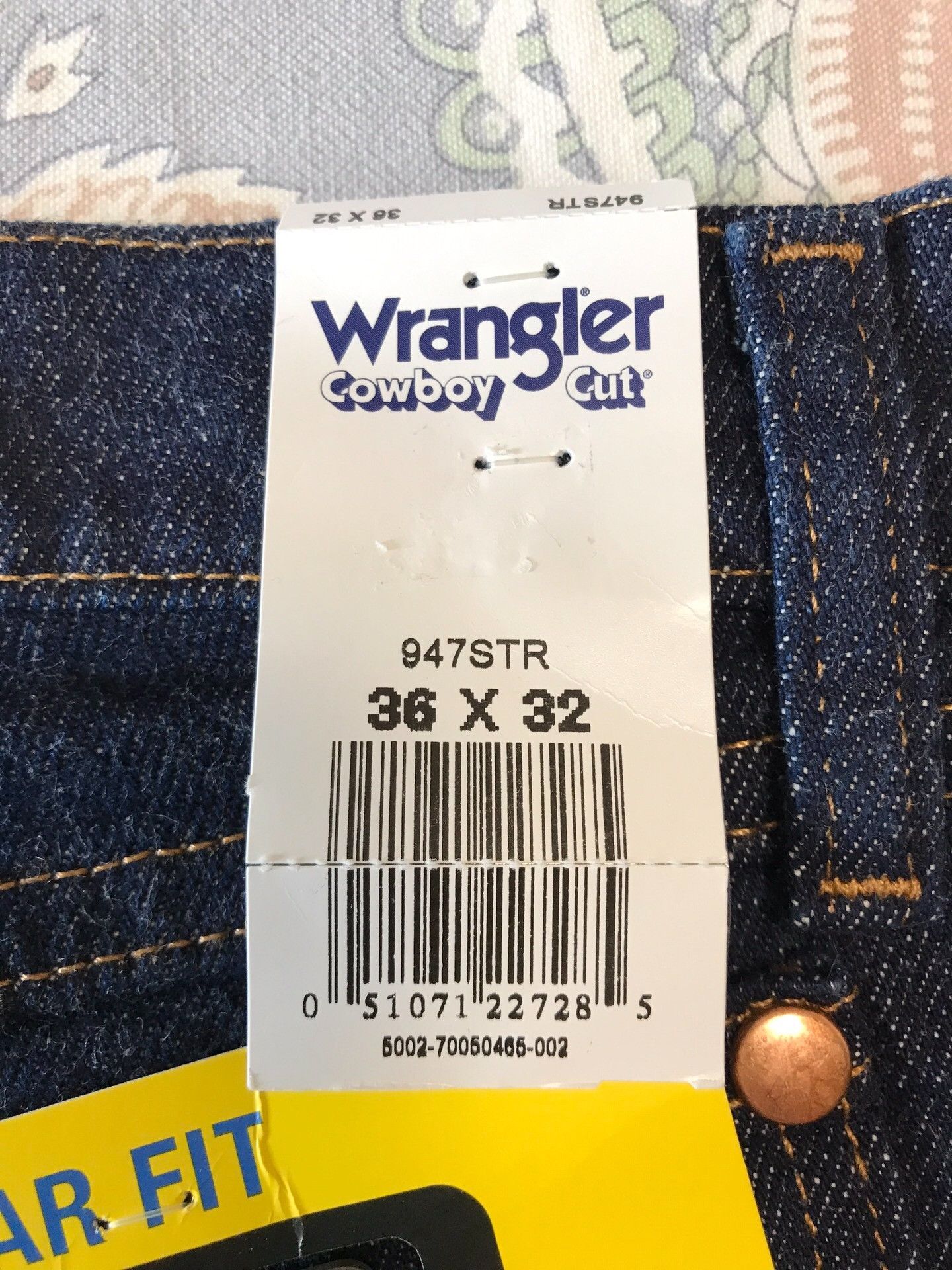 Wrangler Wrangler 947STR BootCut Jeans Size US 36 / EU 52 - 8 Thumbnail