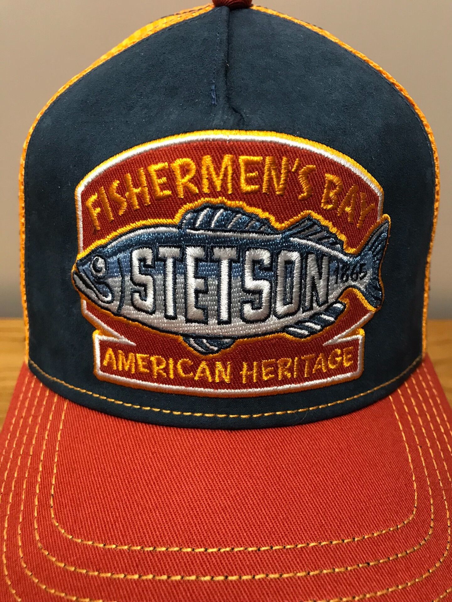 Stetson Stetson Embroidered Trucker Baseball Cap Size ONE SIZE - 5 Thumbnail