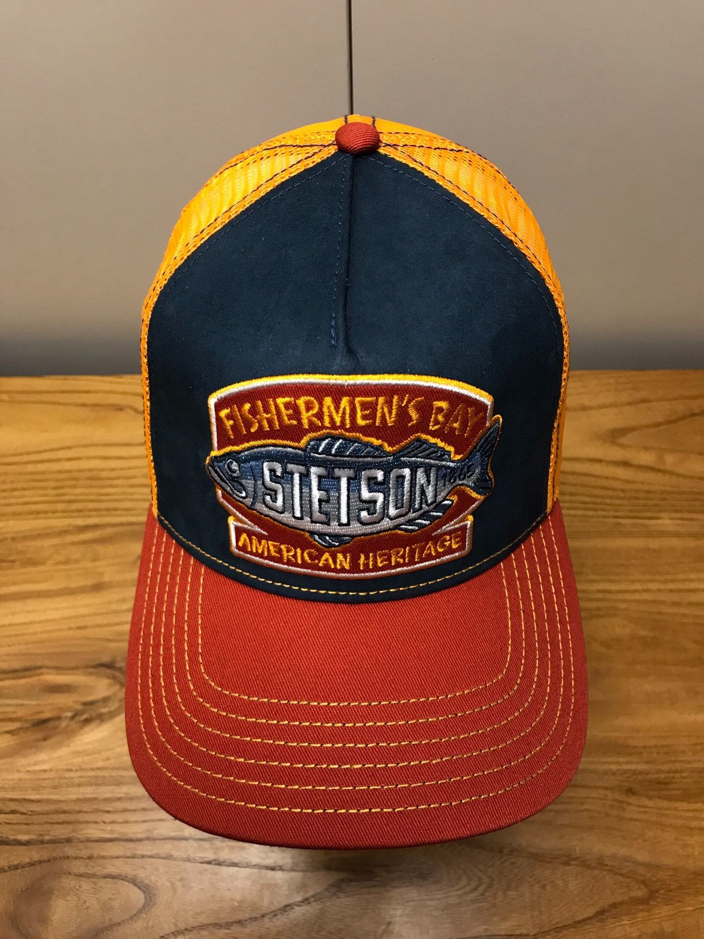 Stetson Stetson Embroidered Trucker Baseball Cap Size ONE SIZE - 4 Thumbnail