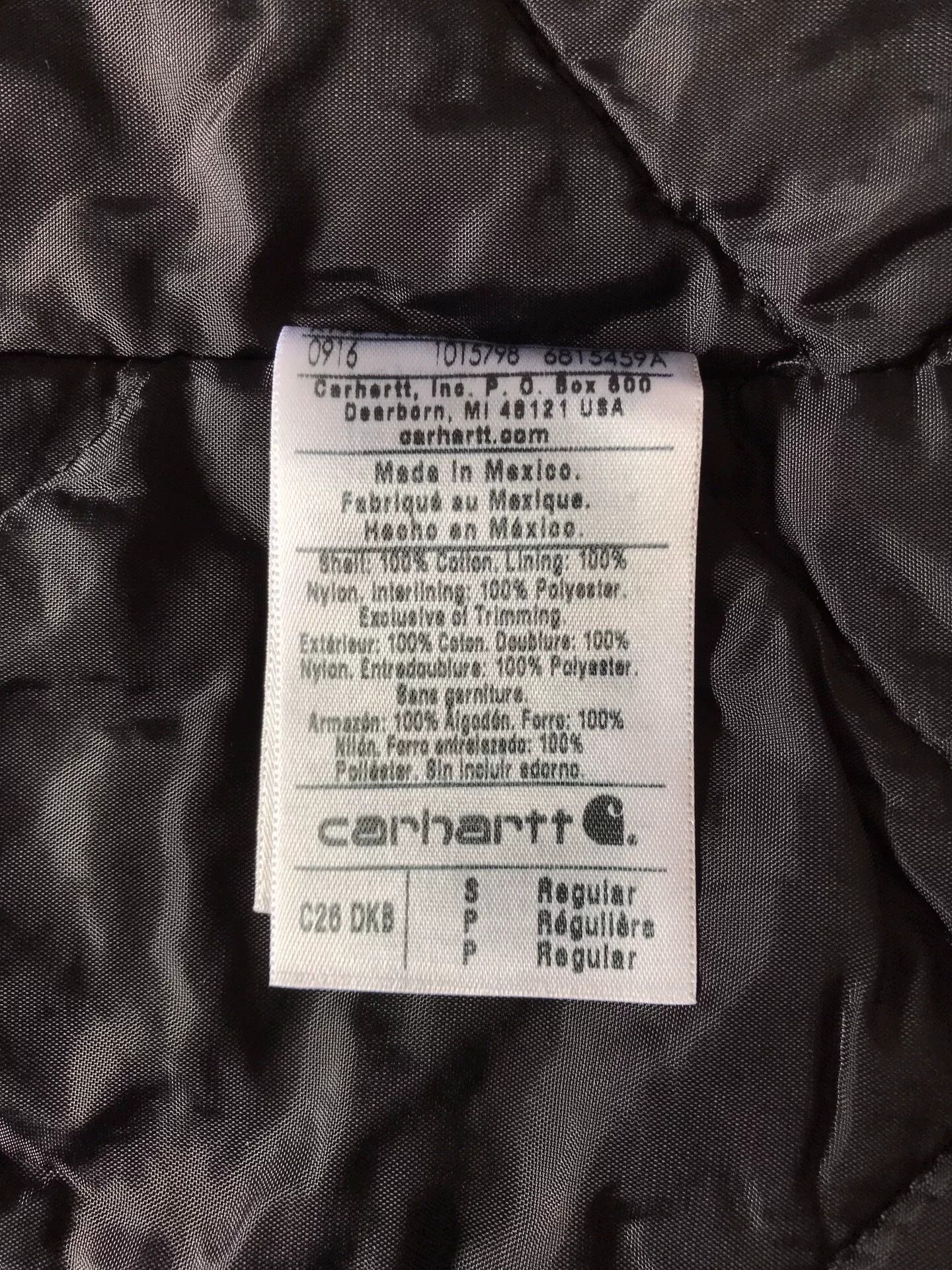 Carhartt Carhartt C26 DKB Washed Canvas Jacket Size US S / EU 44-46 / 1 - 9 Thumbnail