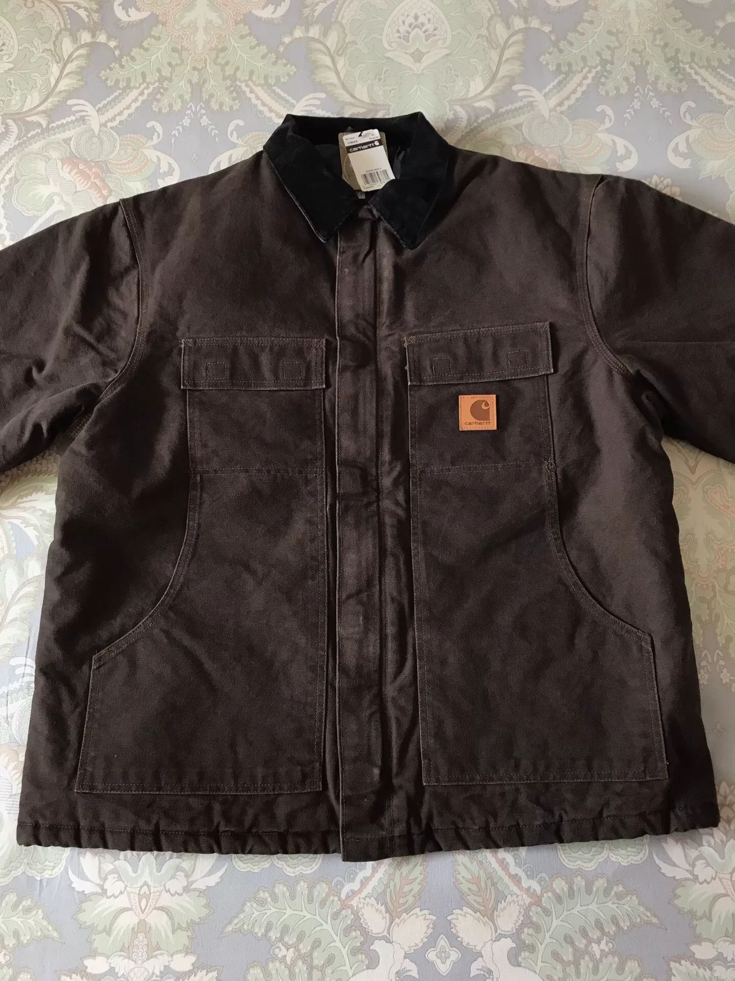 Carhartt Carhartt C26 Washed Canvas Work Jacket Size US XL / EU 56 / 4 - 4 Thumbnail