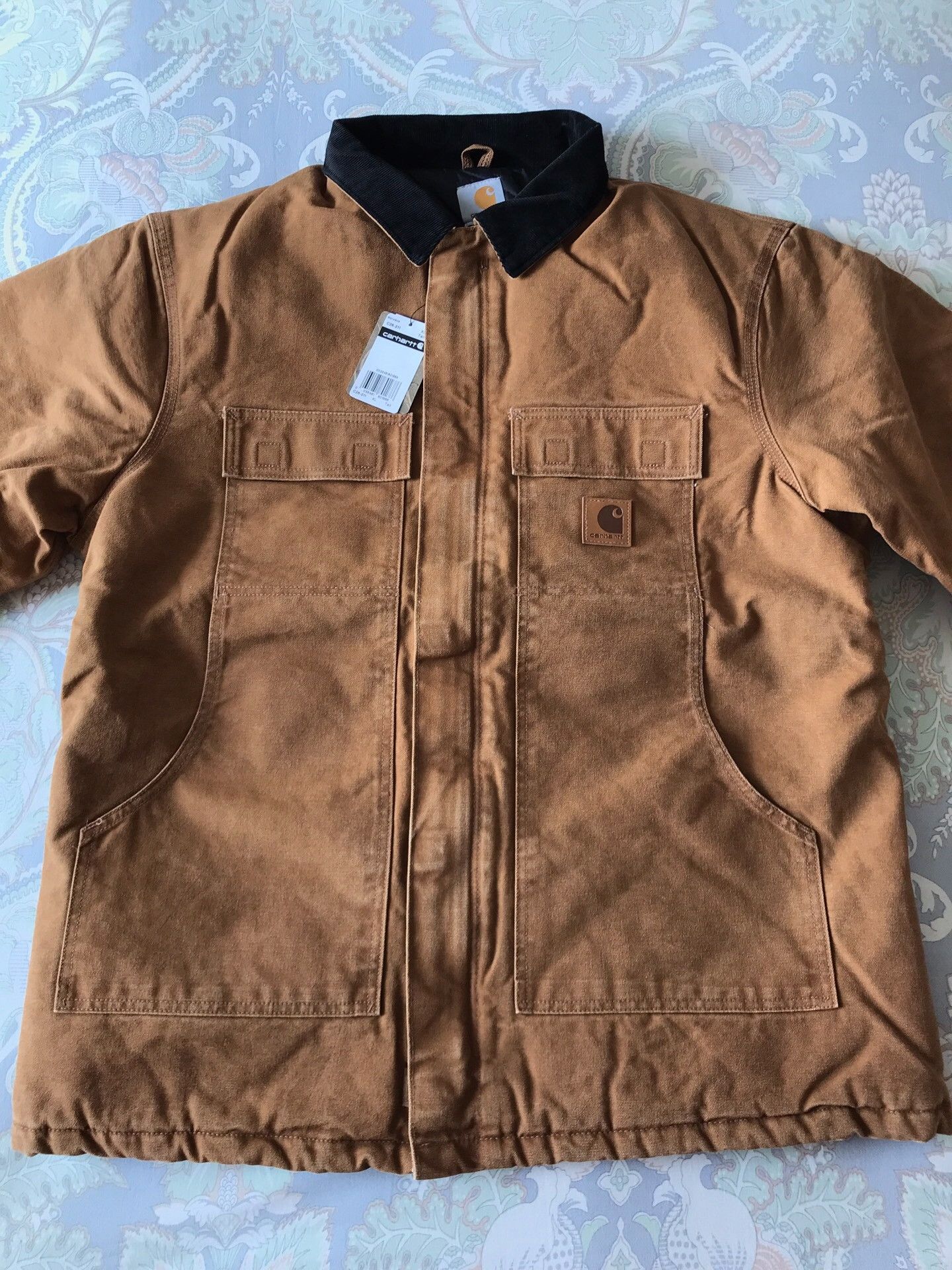 Carhartt Carhartt C26 Classic Brown Work Jacket Size US XL / EU 56 / 4 - 4 Thumbnail