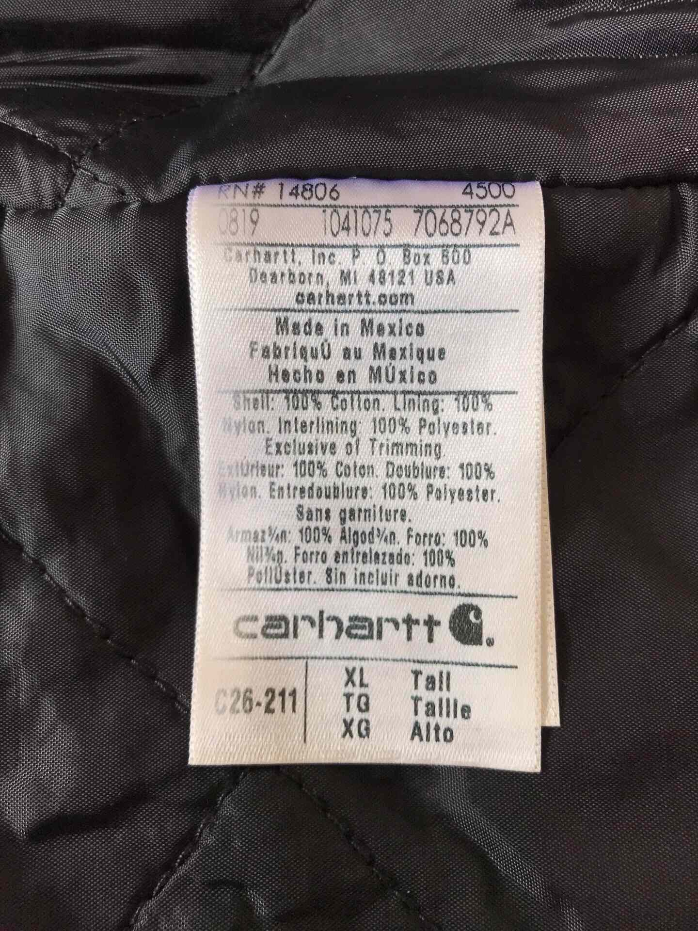 Carhartt Carhartt C26 Classic Brown Work Jacket Size US XL / EU 56 / 4 - 9 Thumbnail