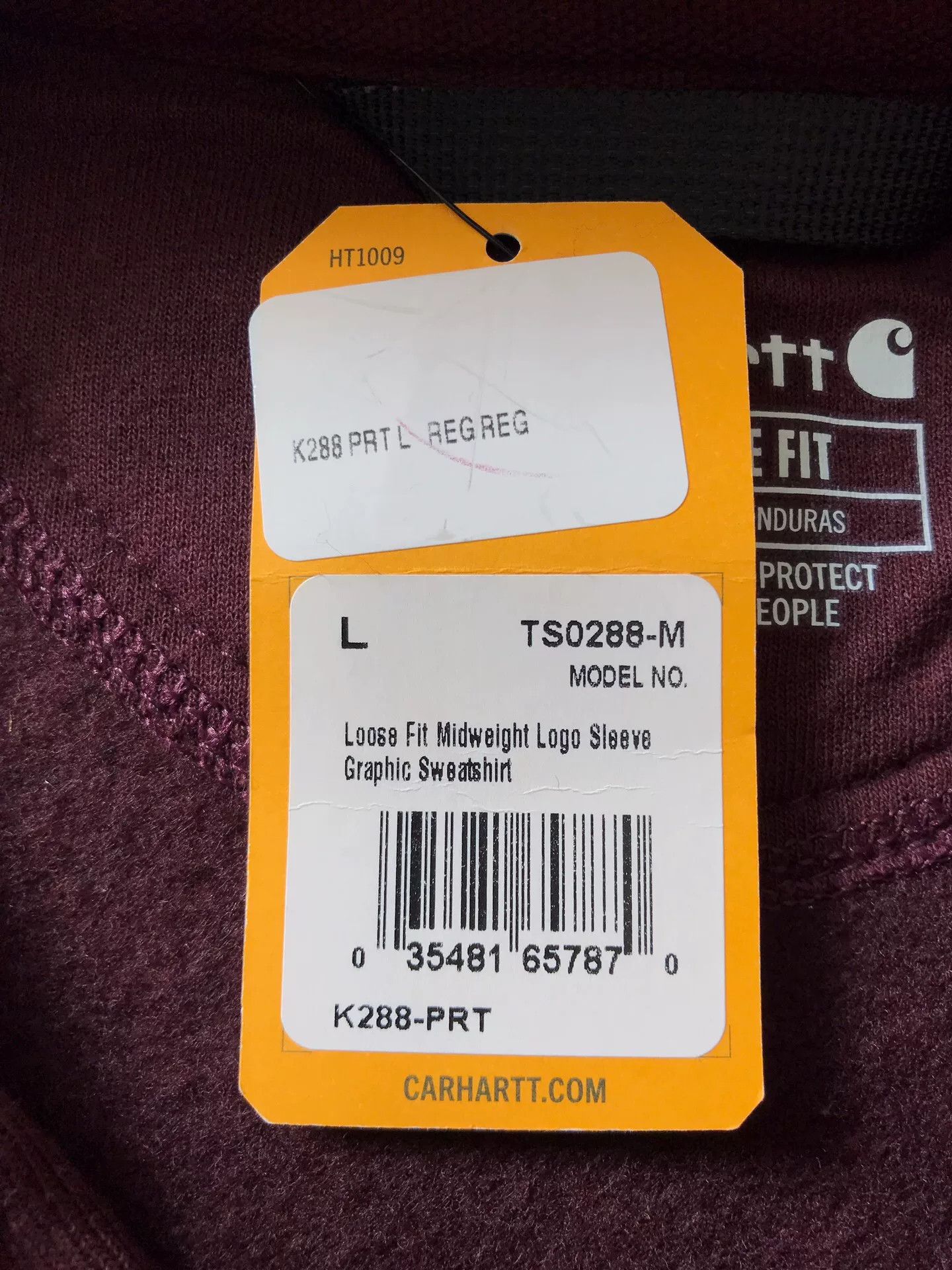 Carhartt Carhartt K288 PRT Hoodie Size US L / EU 52-54 / 3 - 7 Thumbnail