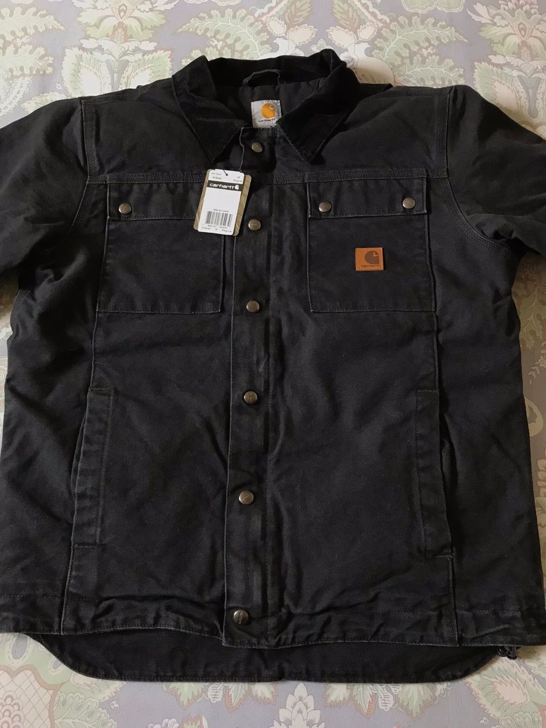 Carhartt Carhartt 103194 Washed Canvas Jacket Size US M / EU 48-50 / 2 - 4 Thumbnail
