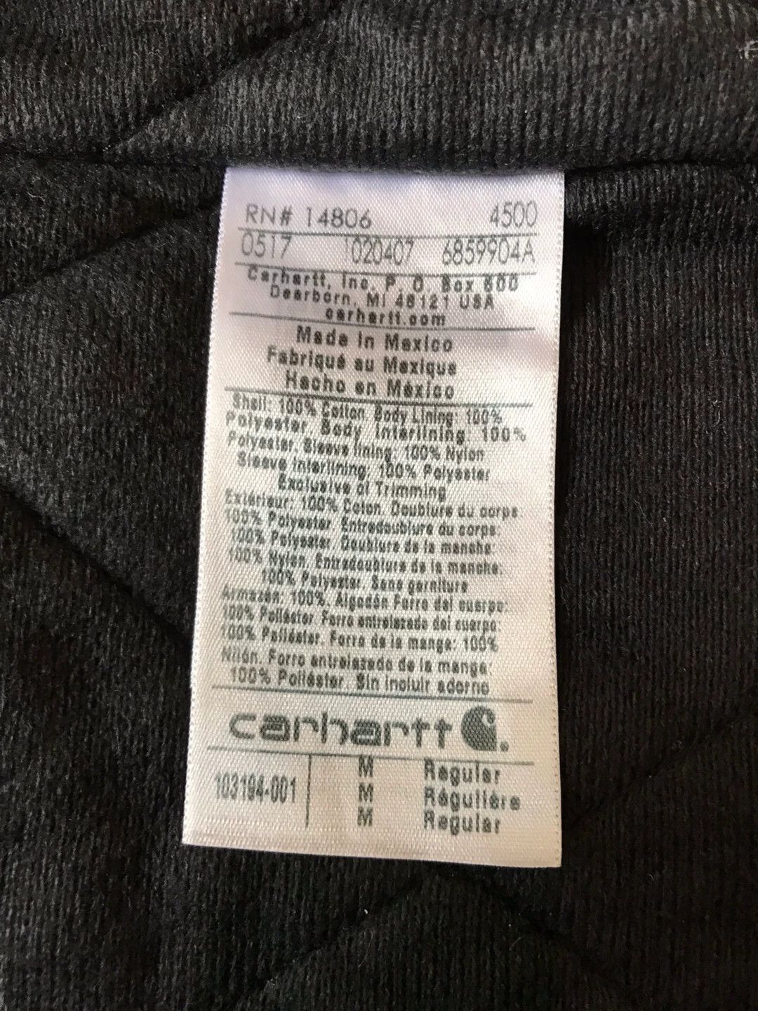 Carhartt Carhartt 103194 Washed Canvas Jacket Size US M / EU 48-50 / 2 - 9 Thumbnail