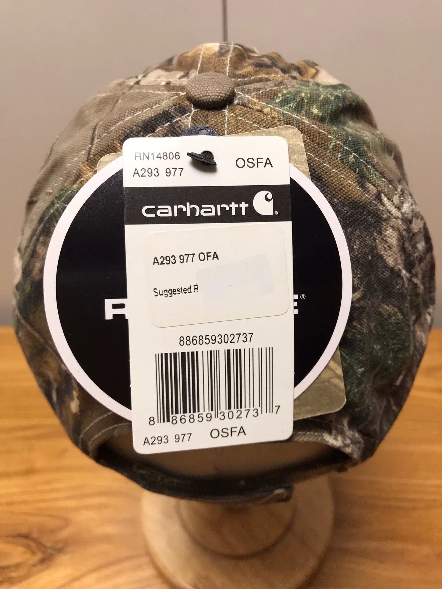 Carhartt Carhartt x Realtree A293 Dead Leaf Camo Cap Size ONE SIZE - 7 Thumbnail
