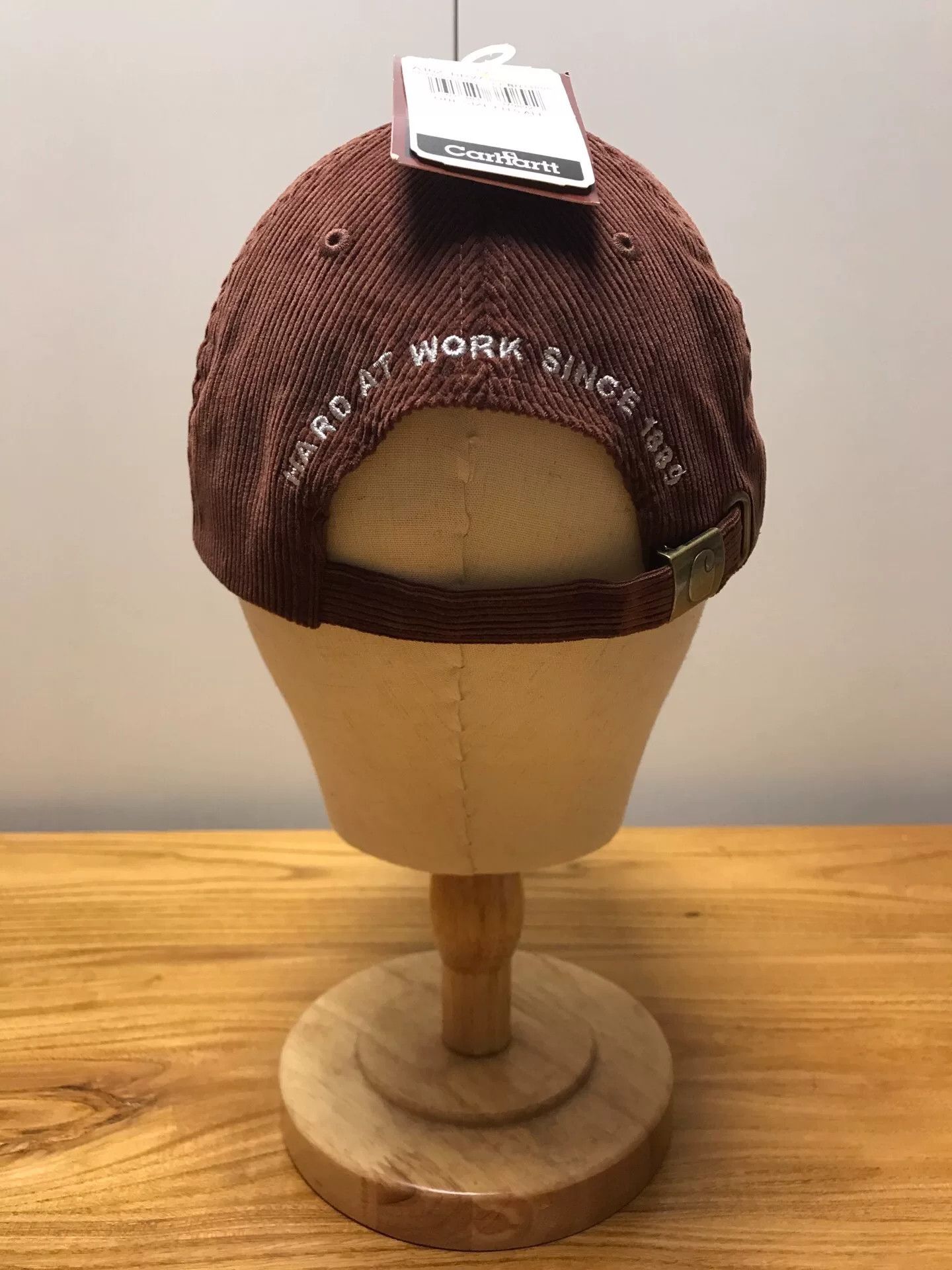 Carhartt Carhartt A162 BRW Corduroy Baseball Cap Size ONE SIZE - 3 Thumbnail