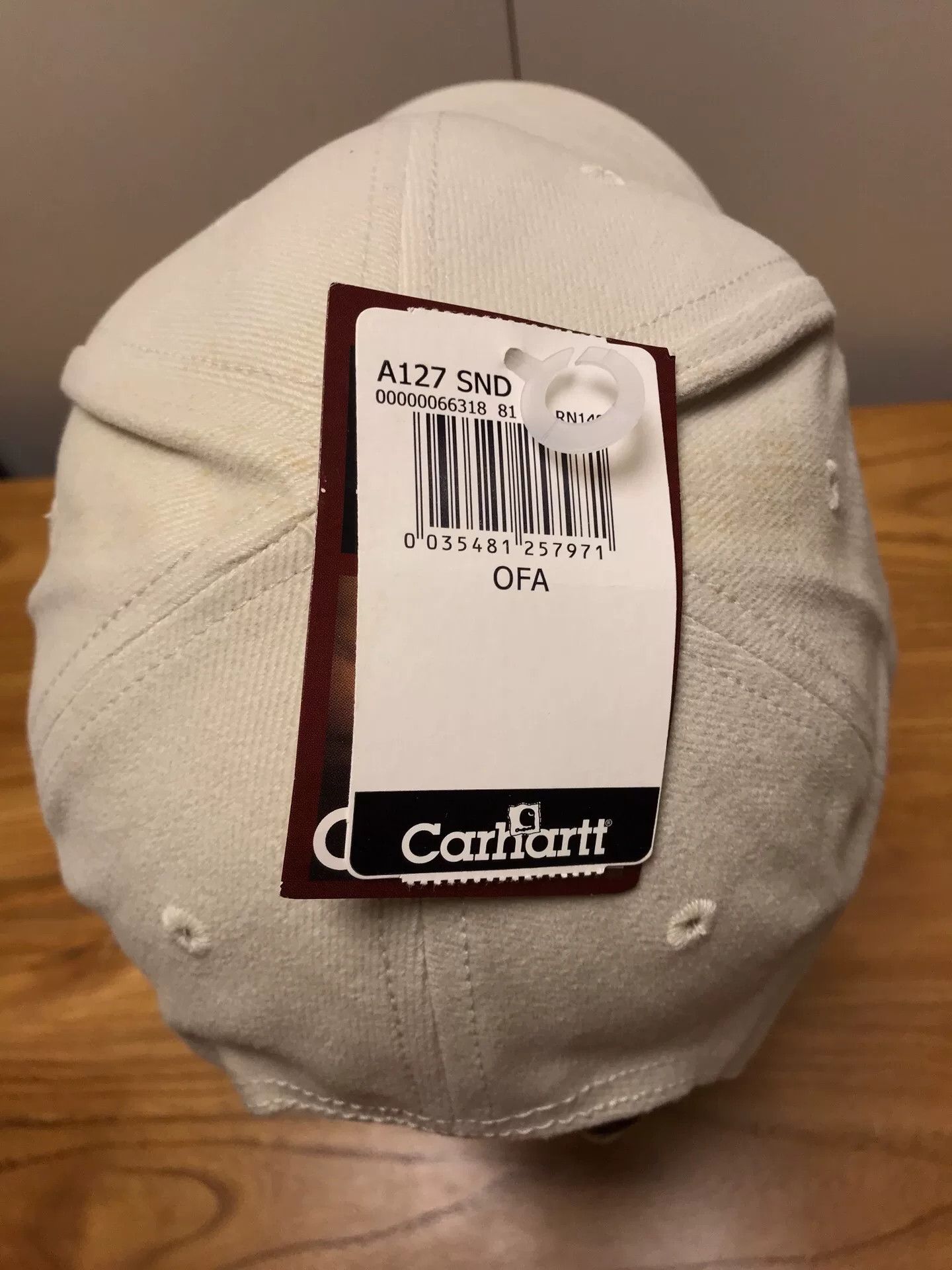Carhartt Carhartt A127 Sand Baseball Cap Size ONE SIZE - 7 Thumbnail