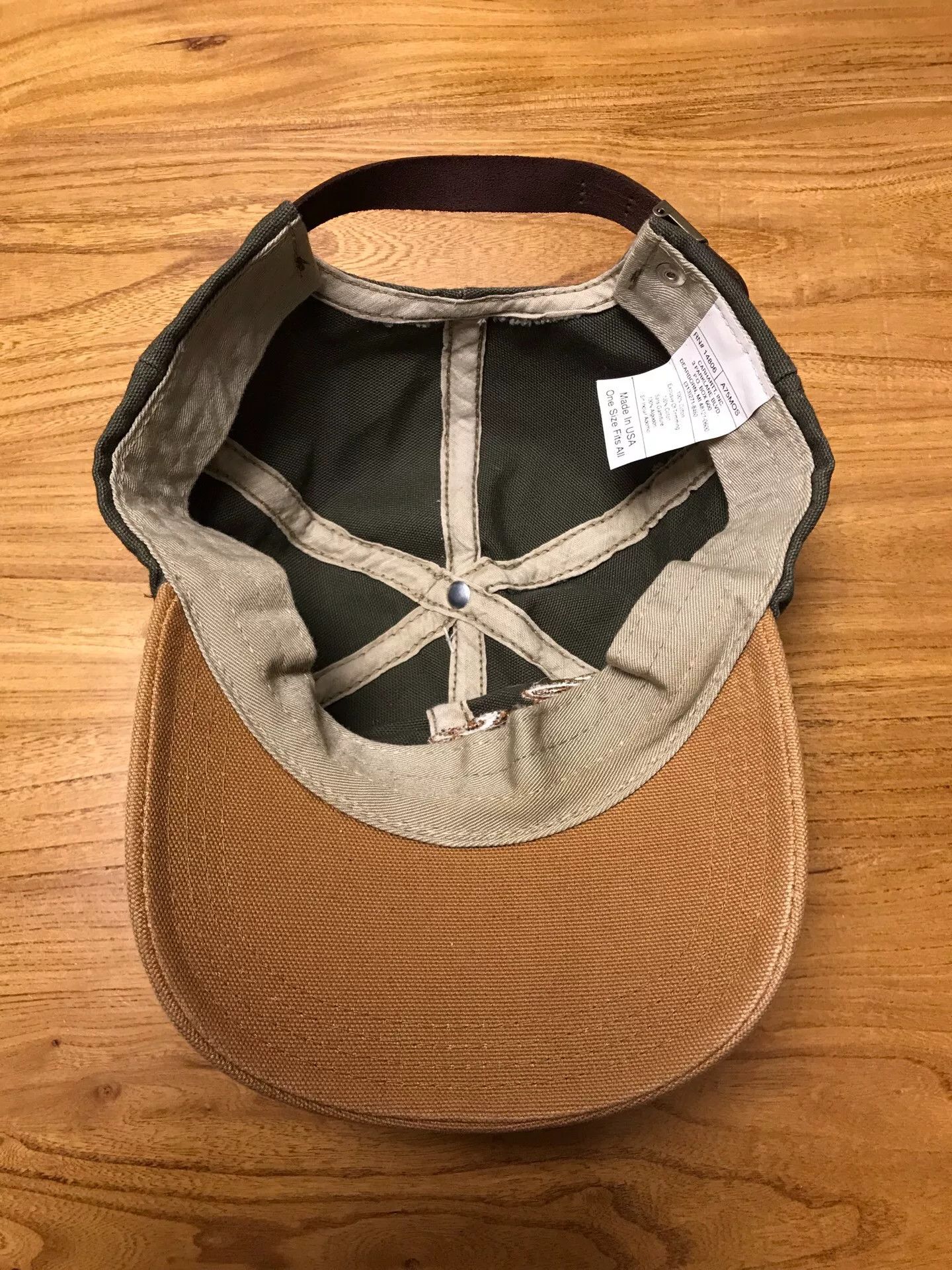 Carhartt Carhartt A75 American Made Moss Green Cap Size ONE SIZE - 6 Thumbnail