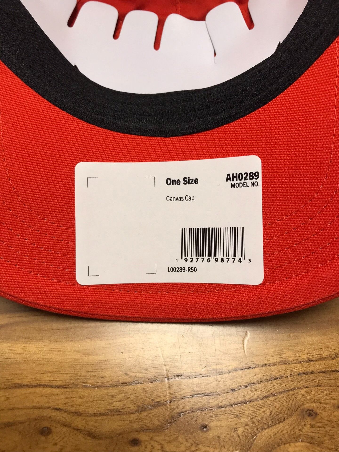 Carhartt Carhartt 100289 P50 Currant Red Cap Size ONE SIZE - 7 Thumbnail