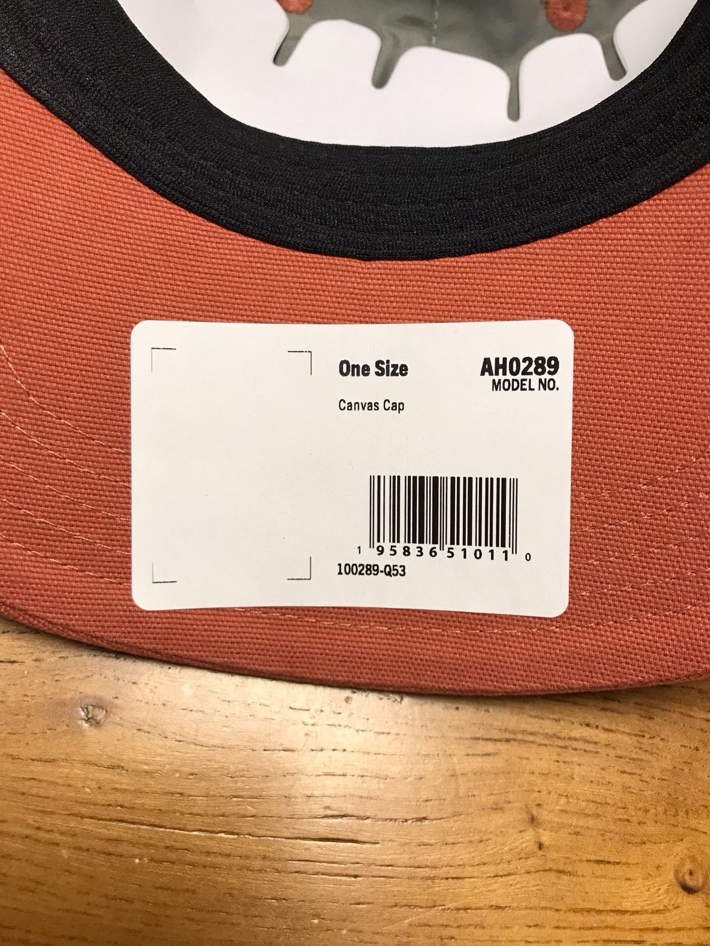 Carhartt Carhartt 100289 Q53 Clay Red Baseball Cap Size ONE SIZE - 7 Thumbnail