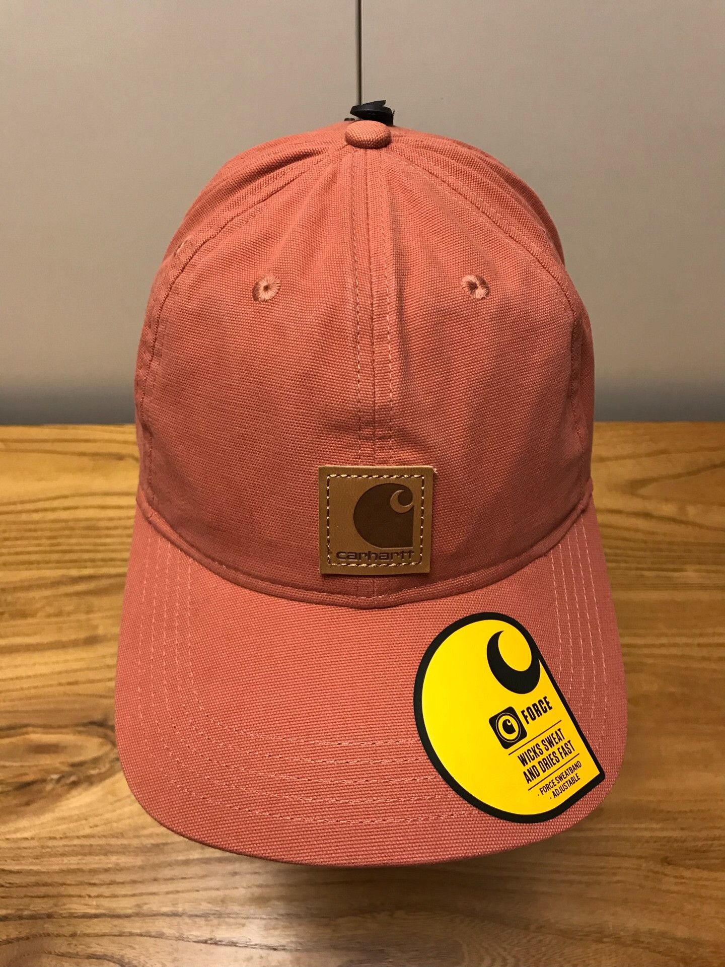 Carhartt Carhartt 100289 Q53 Clay Red Baseball Cap Size ONE SIZE - 4 Thumbnail