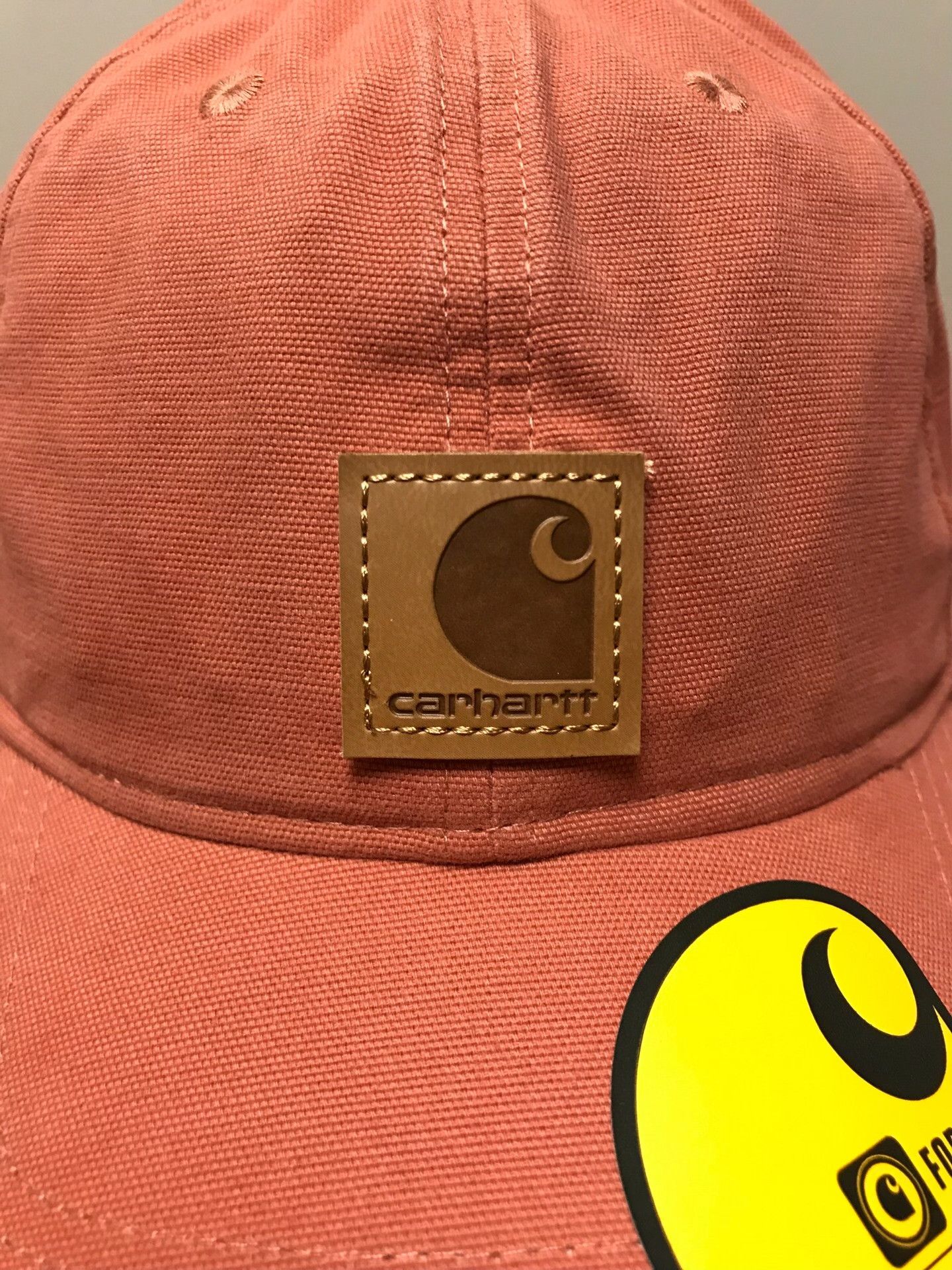 Carhartt Carhartt 100289 Q53 Clay Red Baseball Cap Size ONE SIZE - 5 Thumbnail