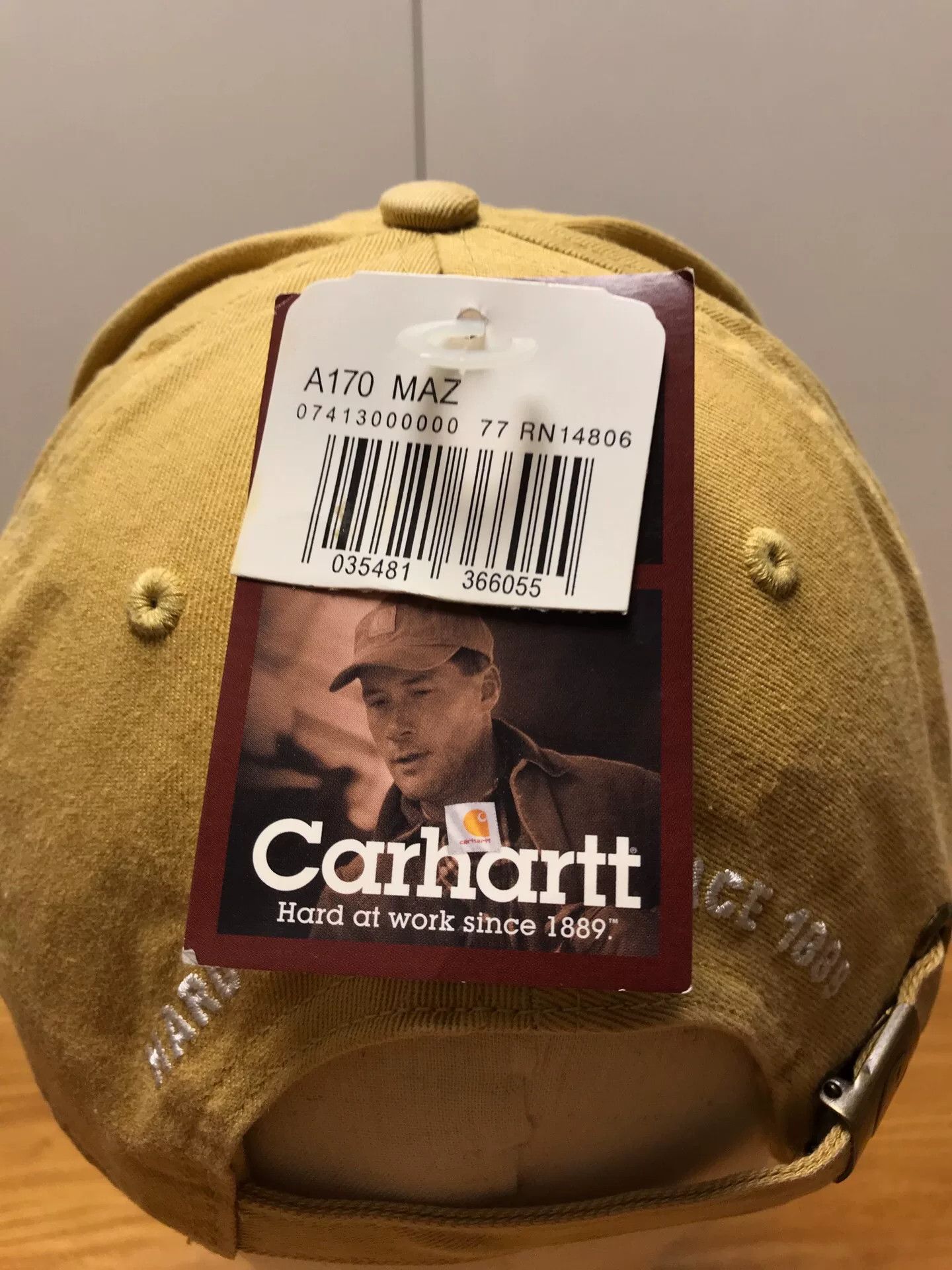 Carhartt Carhartt A170 MAZ Baseball Cap Size ONE SIZE - 7 Thumbnail