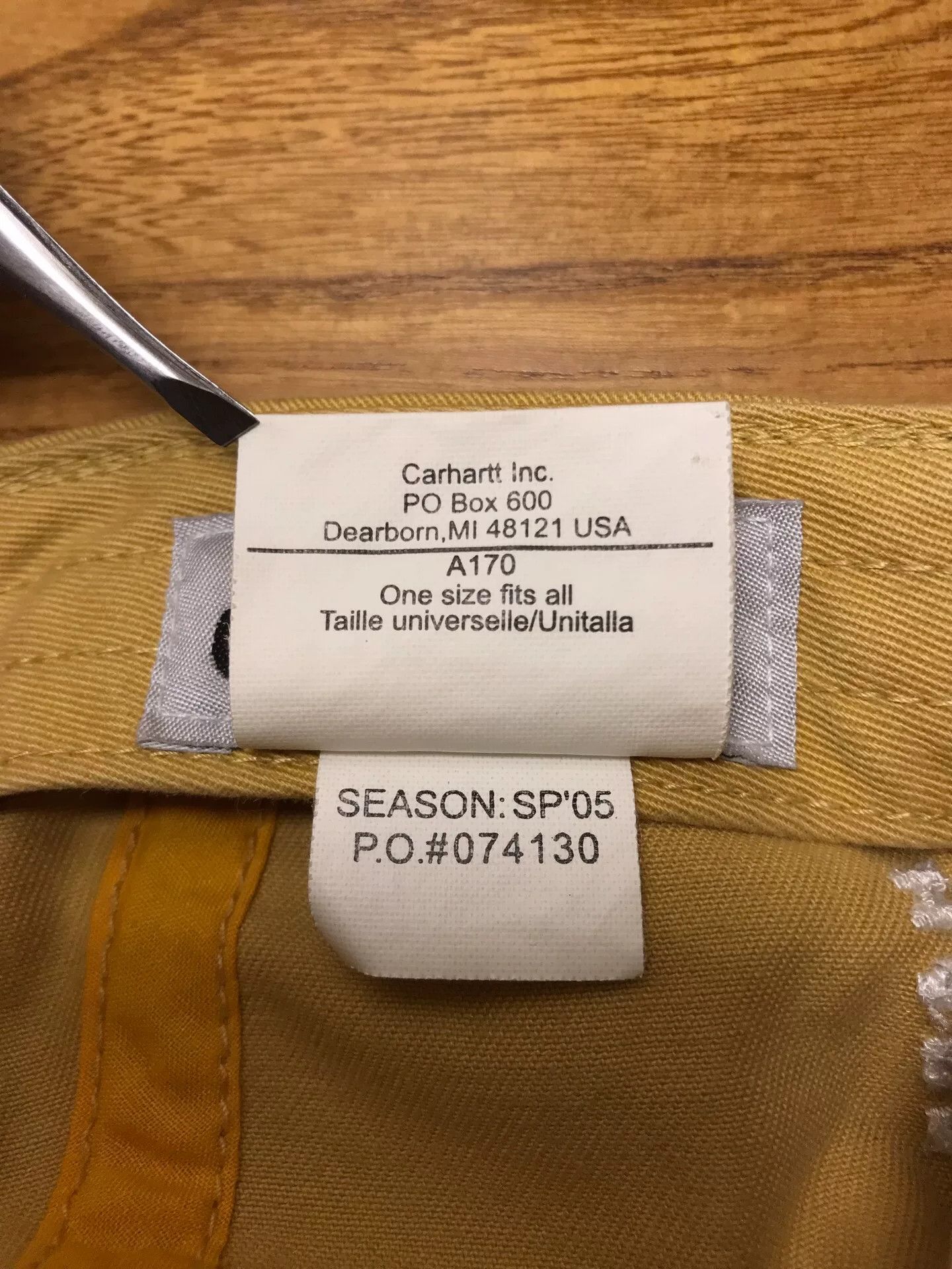 Carhartt Carhartt A170 MAZ Baseball Cap Size ONE SIZE - 9 Thumbnail