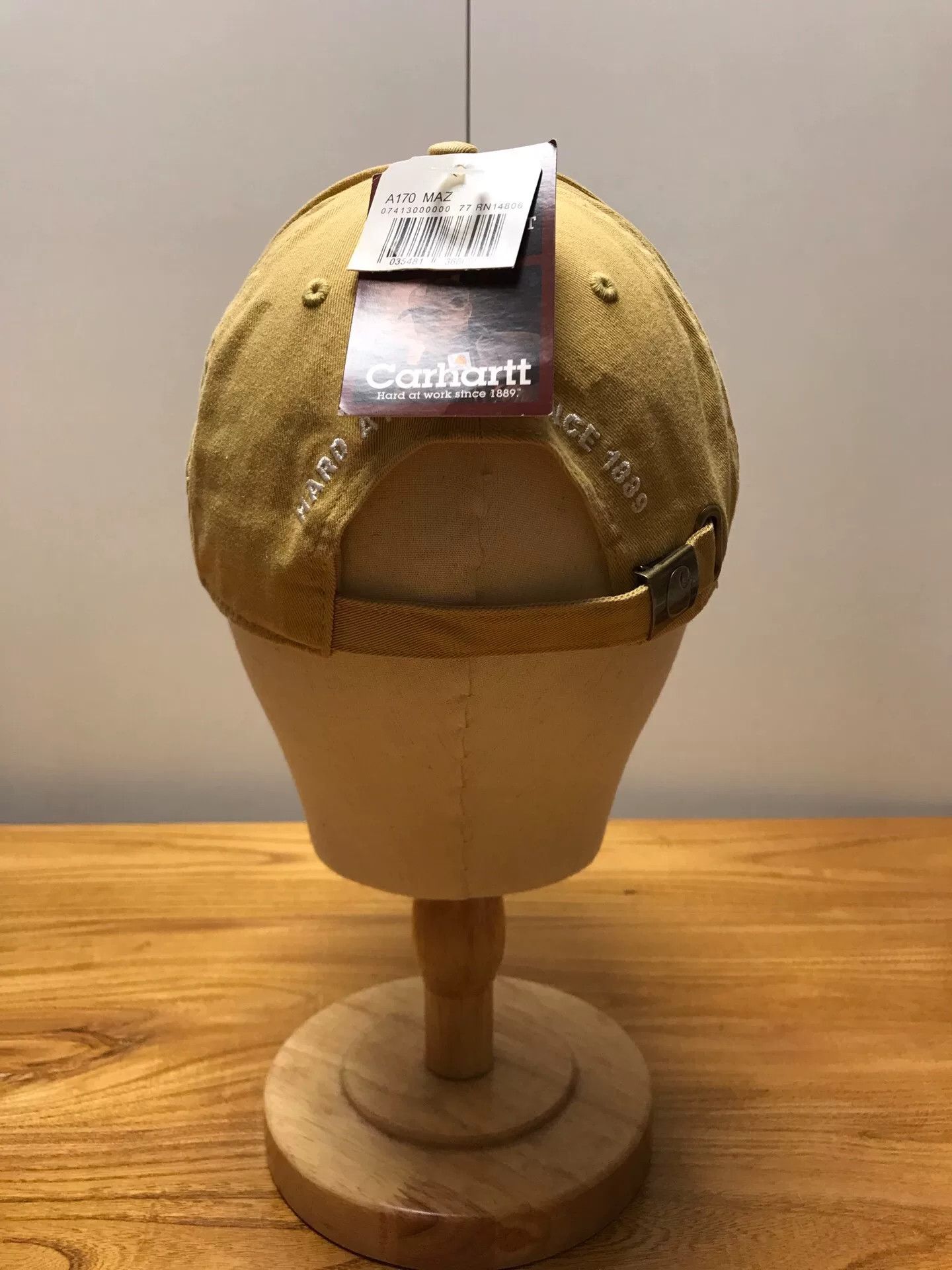 Carhartt Carhartt A170 MAZ Baseball Cap Size ONE SIZE - 3 Thumbnail