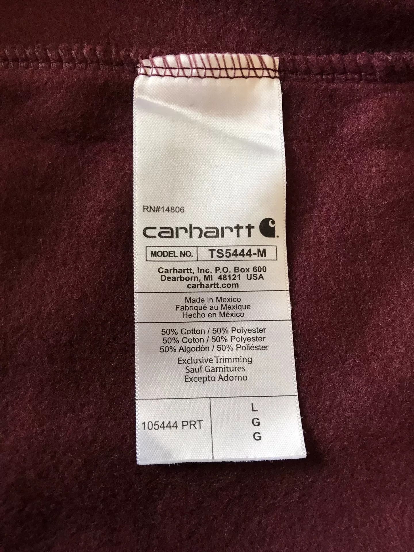 Carhartt Carhartt 105444 Crewneck Sweatshirt Size US L / EU 52-54 / 3 - 8 Thumbnail