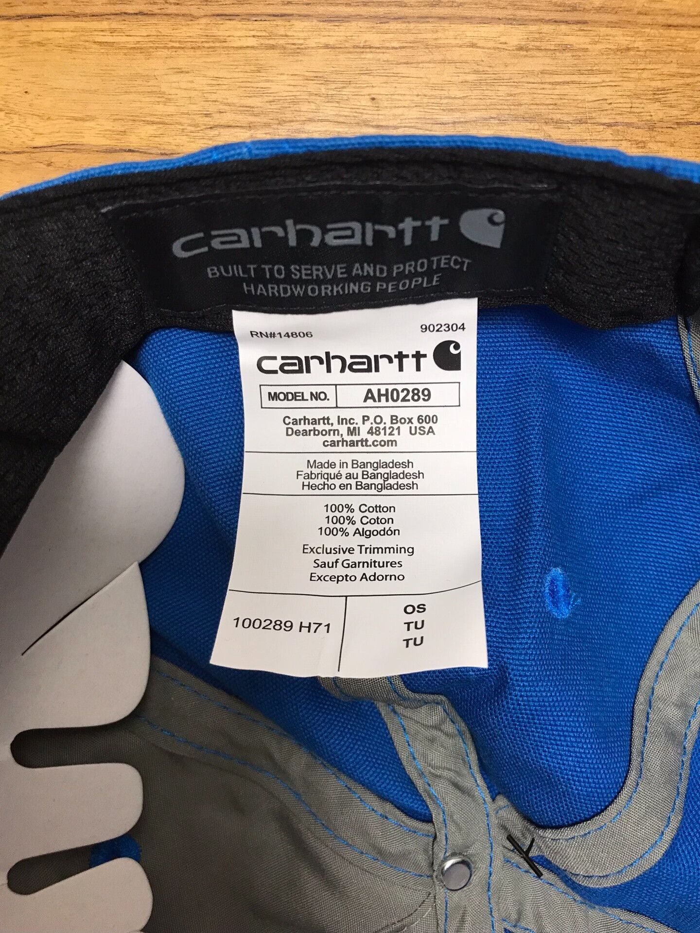Carhartt Carhartt 100289 H71 Baseball Cap Size ONE SIZE - 8 Thumbnail