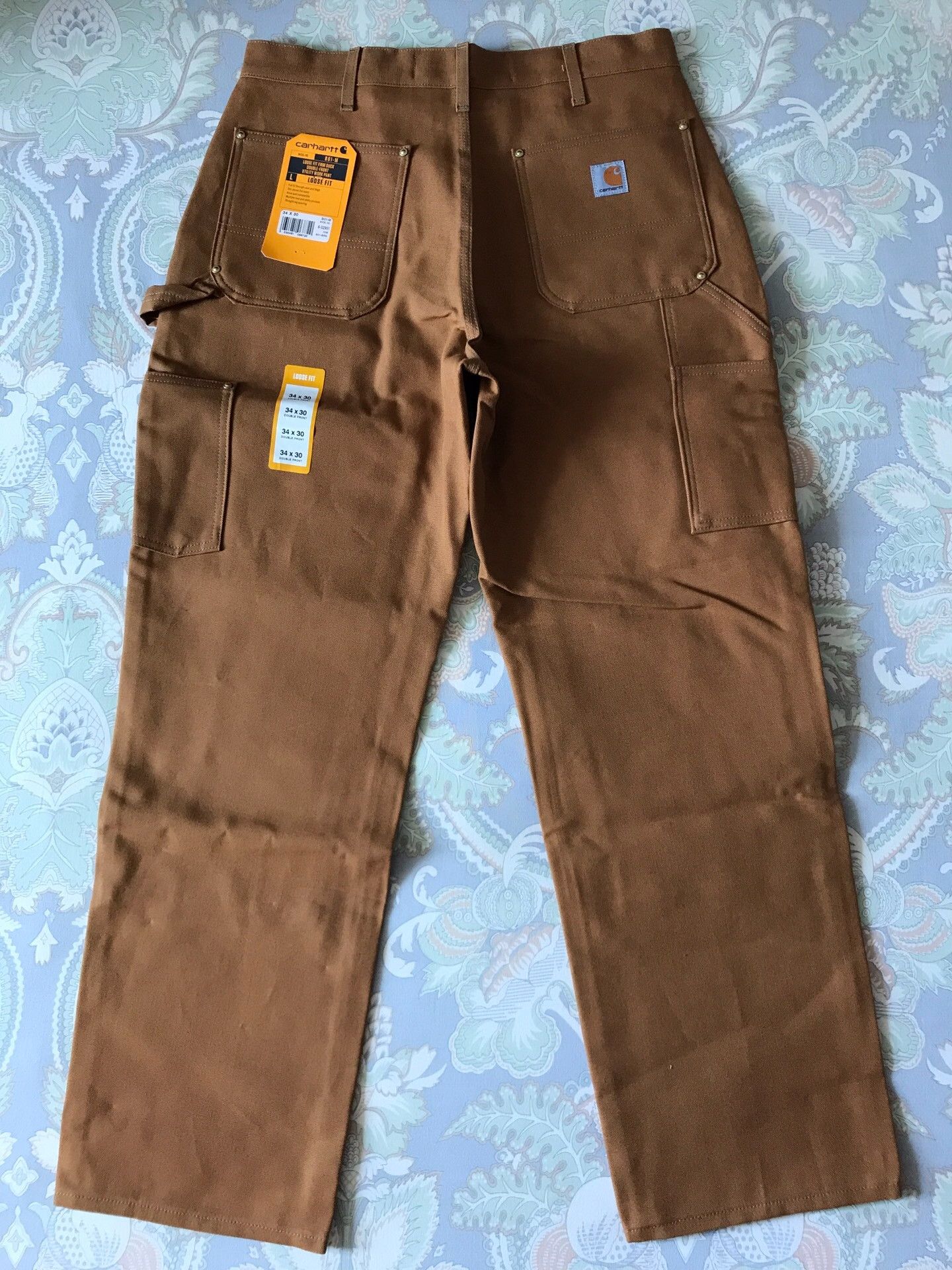 Carhartt Carhartt B01 BRN Canvas Work Pants W34L30 Size US 34 / EU 50 - 3 Thumbnail