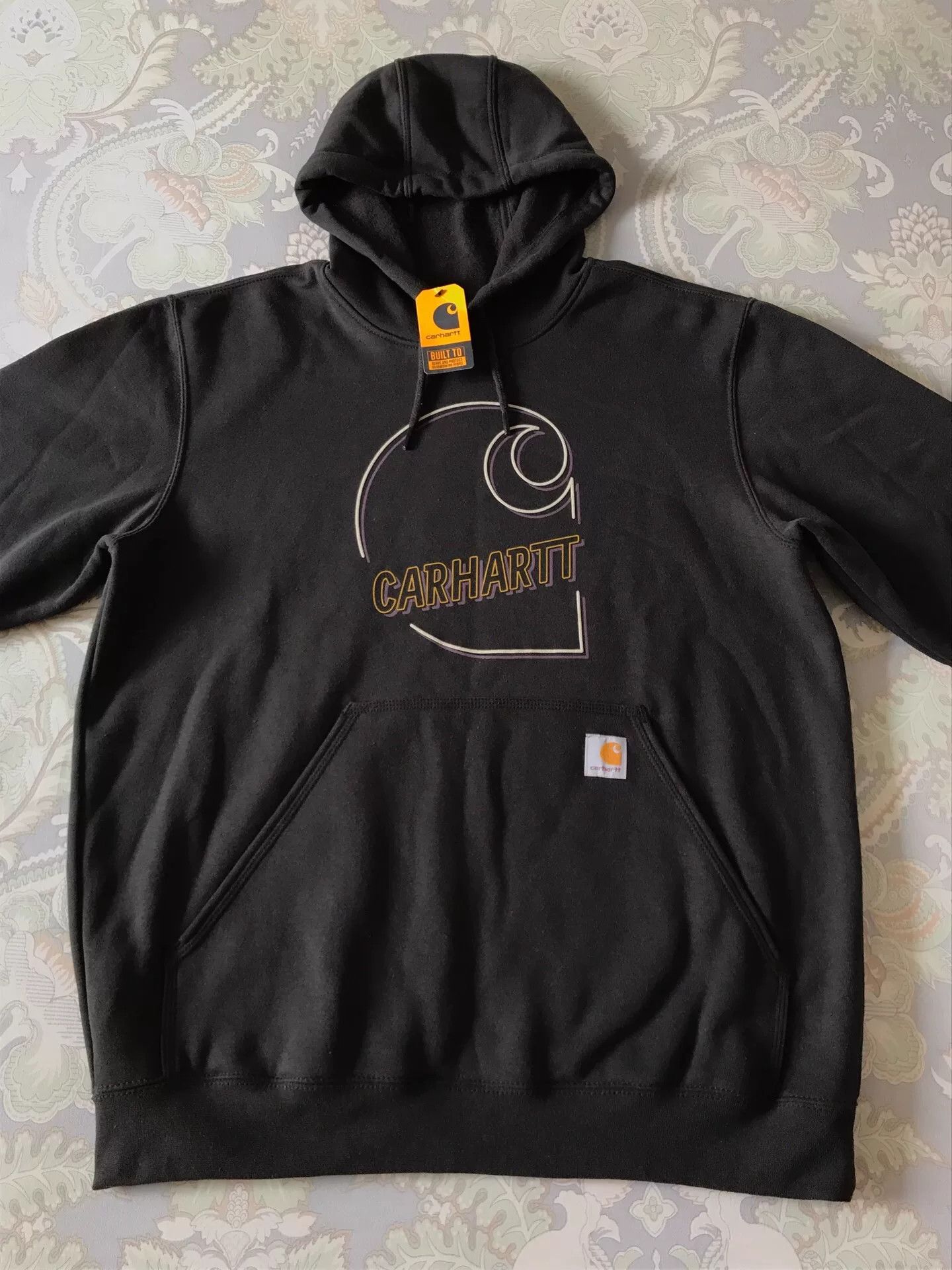 Carhartt Carhartt 105192 Black Hoodie Size US L / EU 52-54 / 3 - 3 Thumbnail