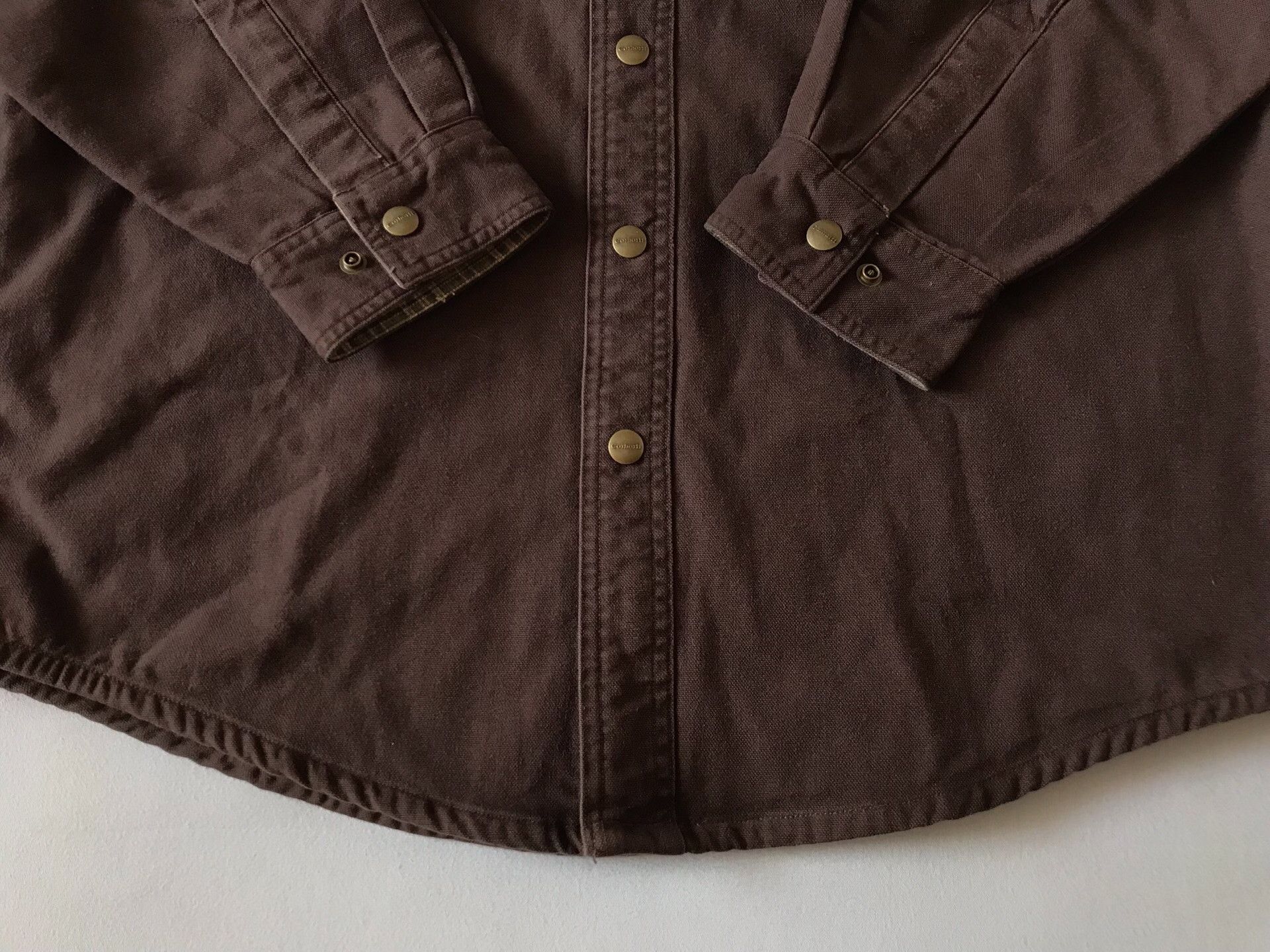 Carhartt Carhartt S96 DKB Canvas Shirt Jacket Size US M / EU 48-50 / 2 - 5 Thumbnail