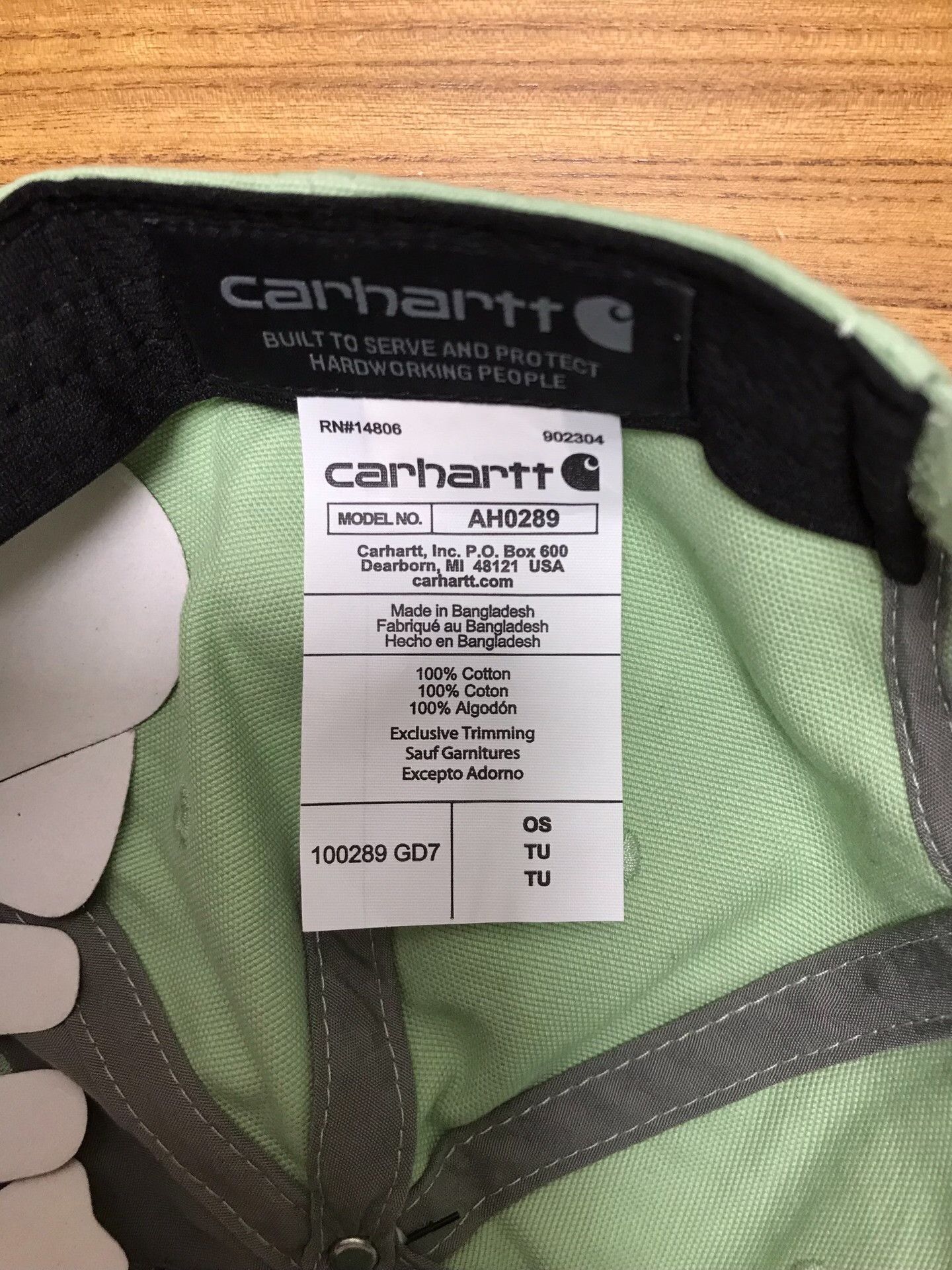 Carhartt Carhartt 100289 GD7 Baseball Cap Size ONE SIZE - 8 Thumbnail