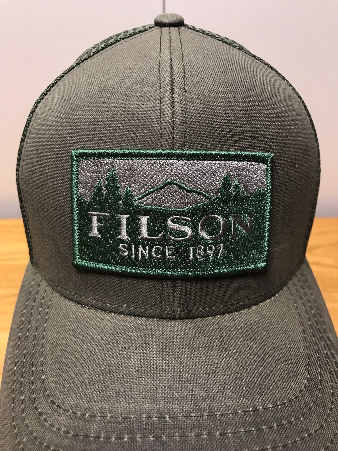 Filson Filson Otter Green Waxed Canvas Cap Size ONE SIZE - 5 Thumbnail