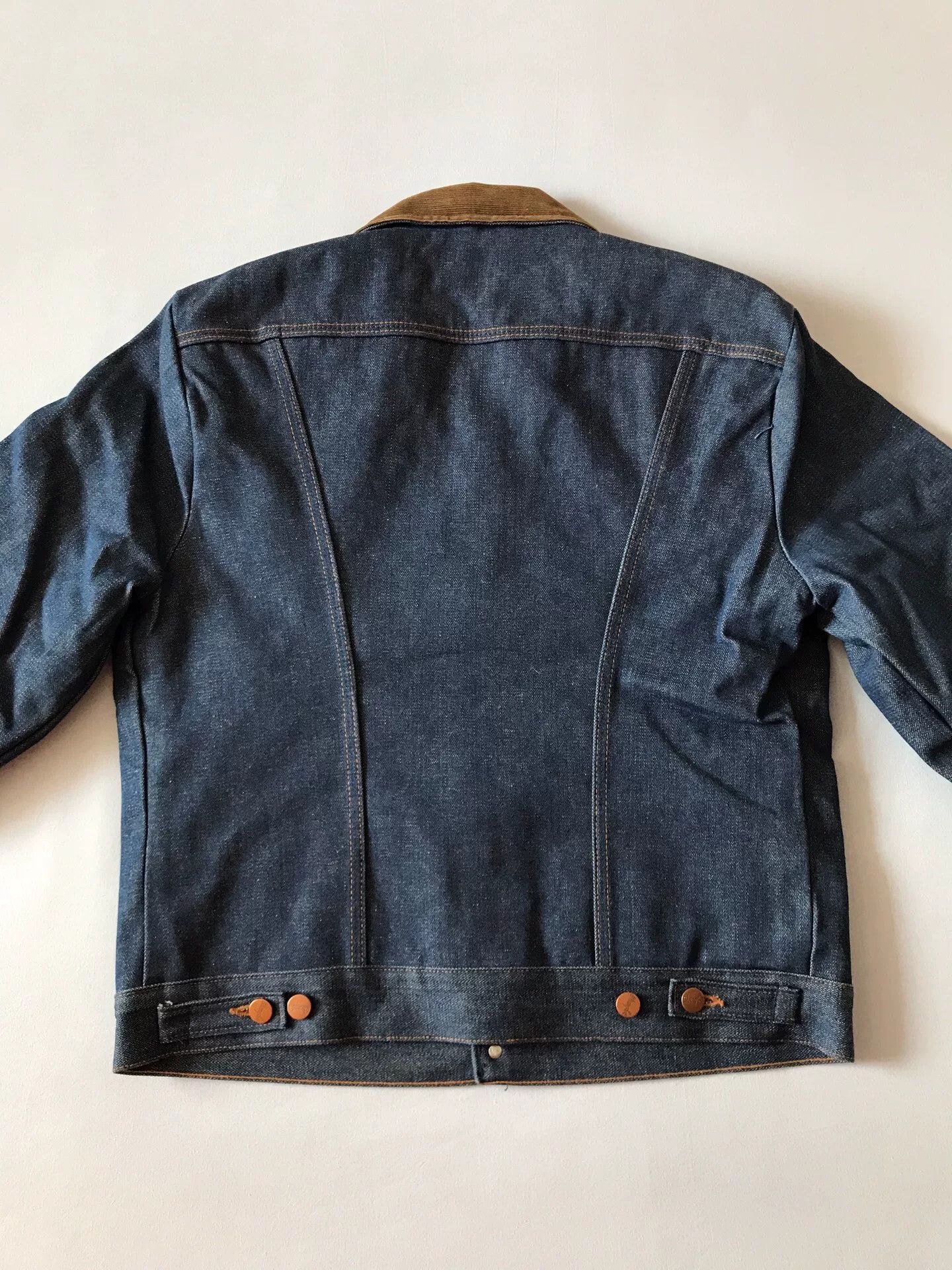 Wrangler 80s Wrangler JL720NV Western Denim Jacket 42 Size US XS / EU 42 / 0 - 5 Thumbnail