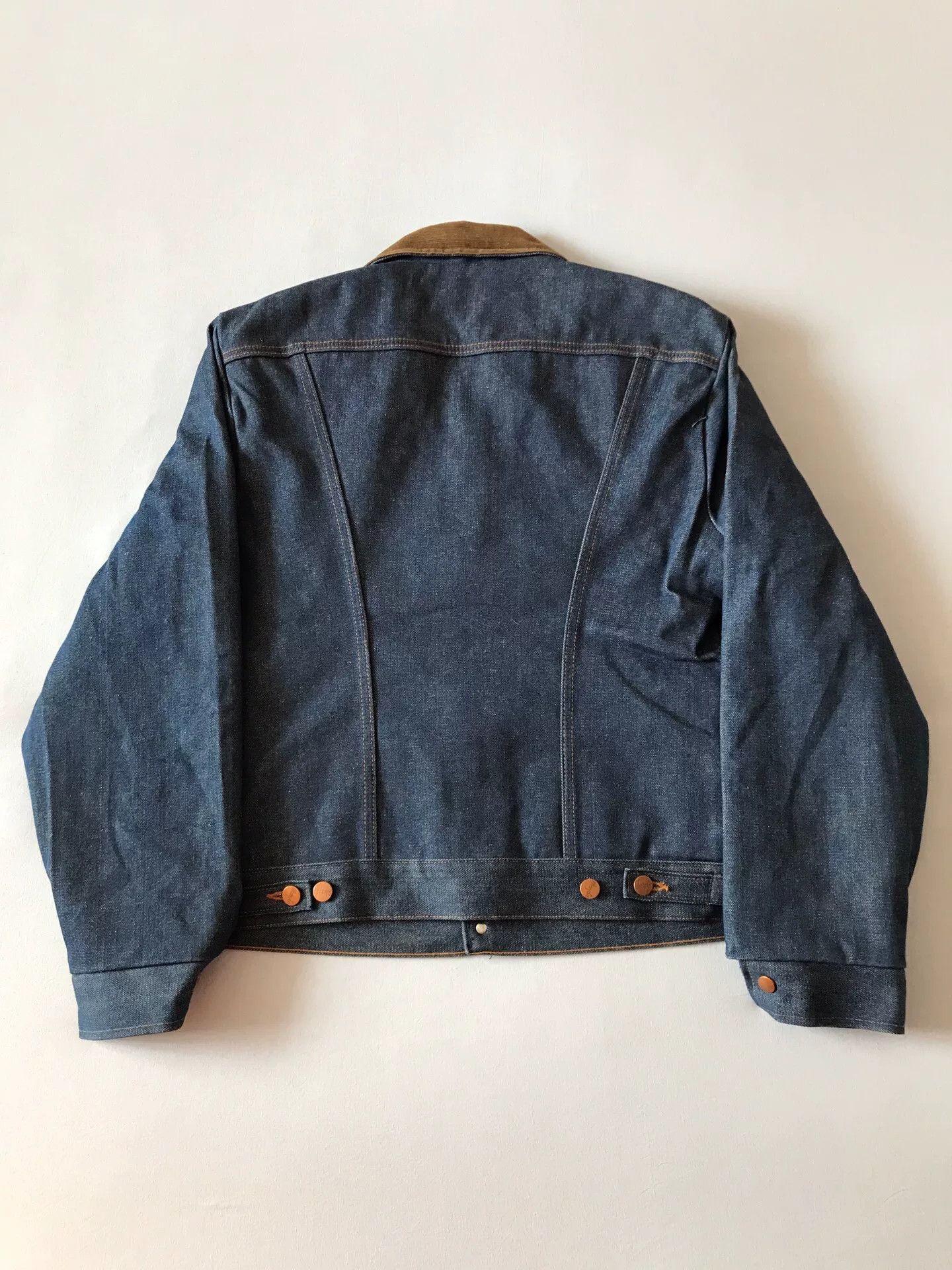 Wrangler 80s Wrangler JL720NV Western Denim Jacket 42 Size US XS / EU 42 / 0 - 2 Thumbnail
