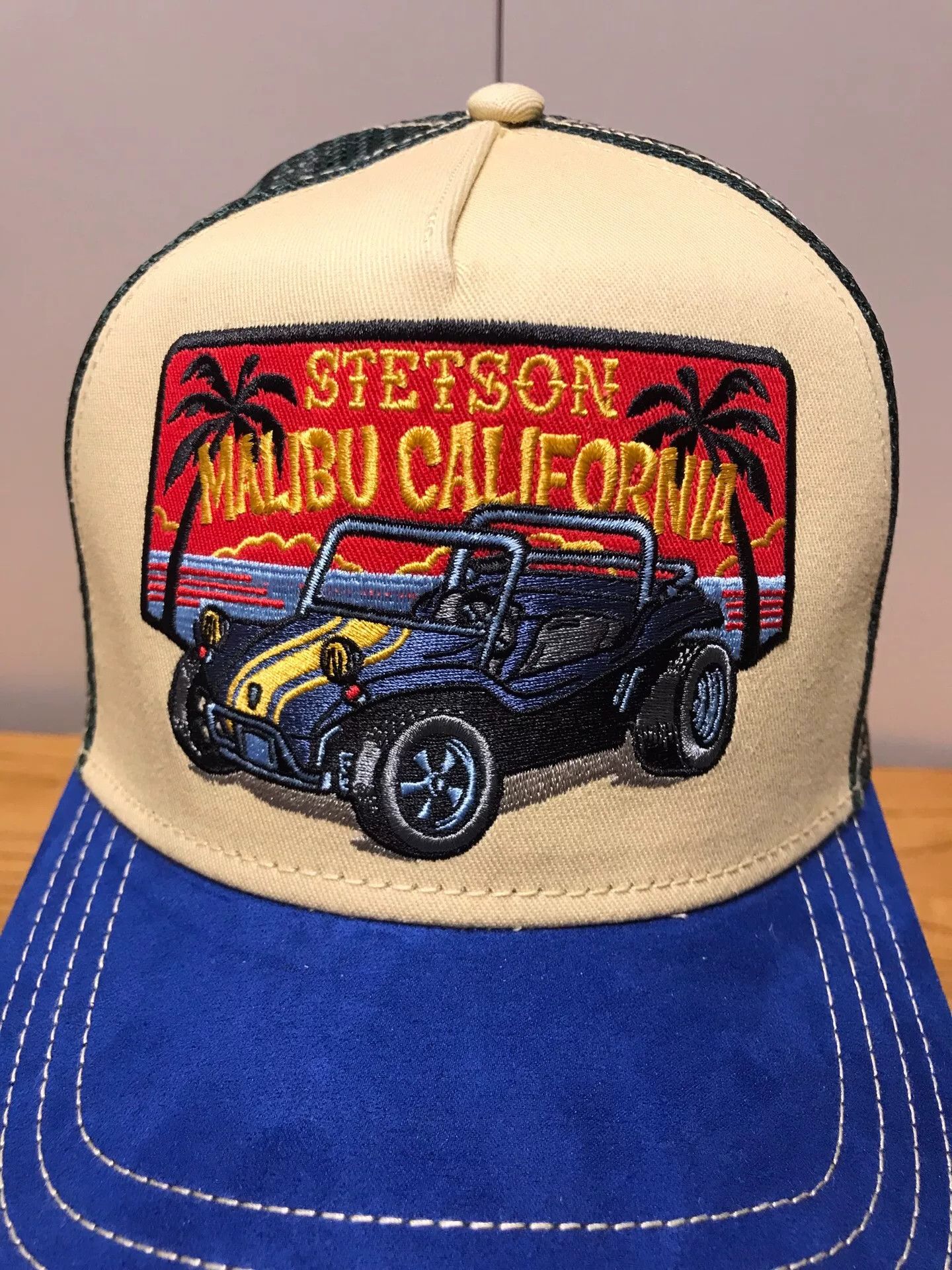Stetson Stetson Malibu California Embroidered Trucker Cap Size ONE SIZE - 5 Thumbnail