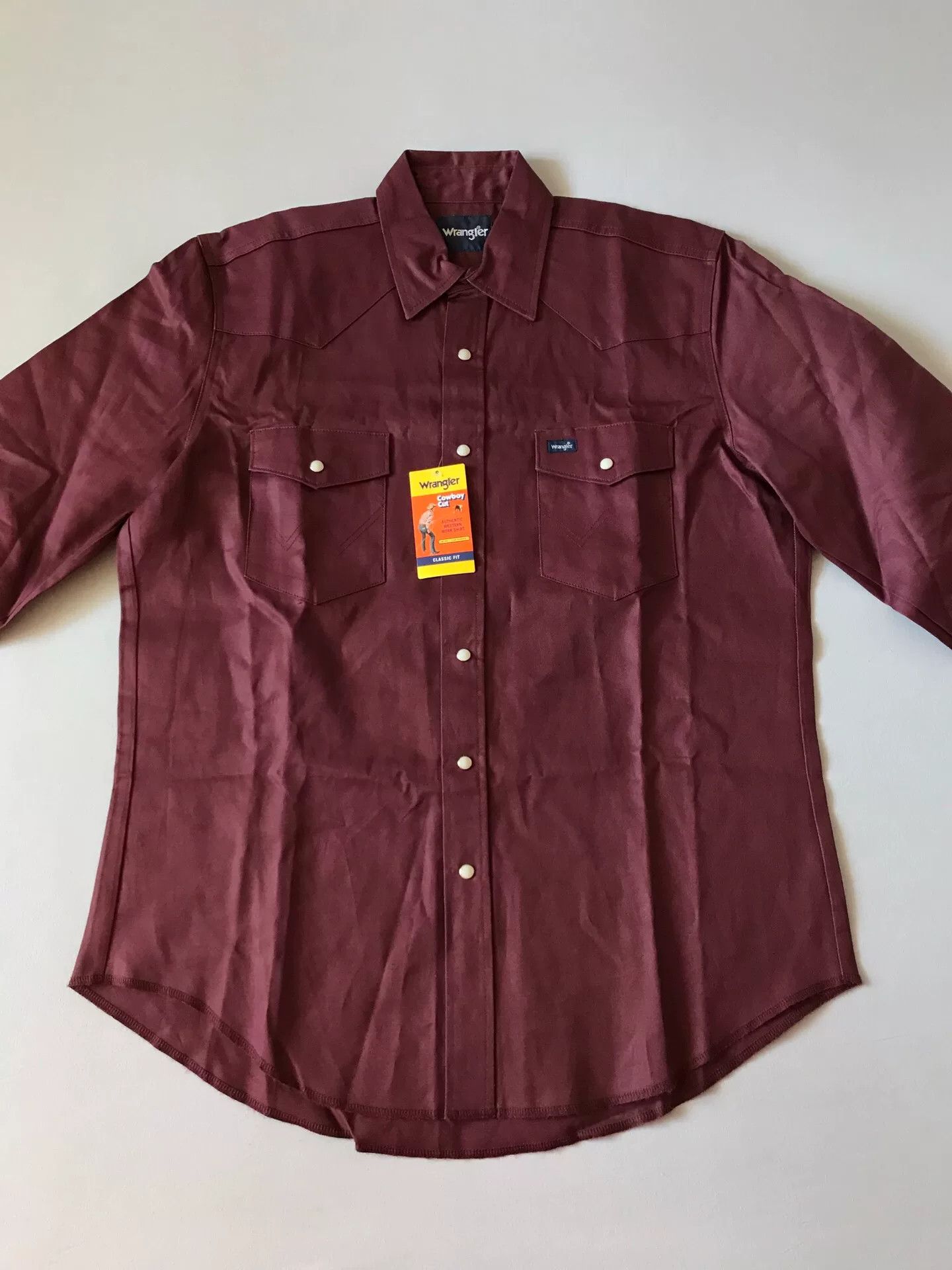 Wrangler Wrangler MS70719 Red Western Shirt Size US L / EU 52-54 / 3 - 3 Thumbnail