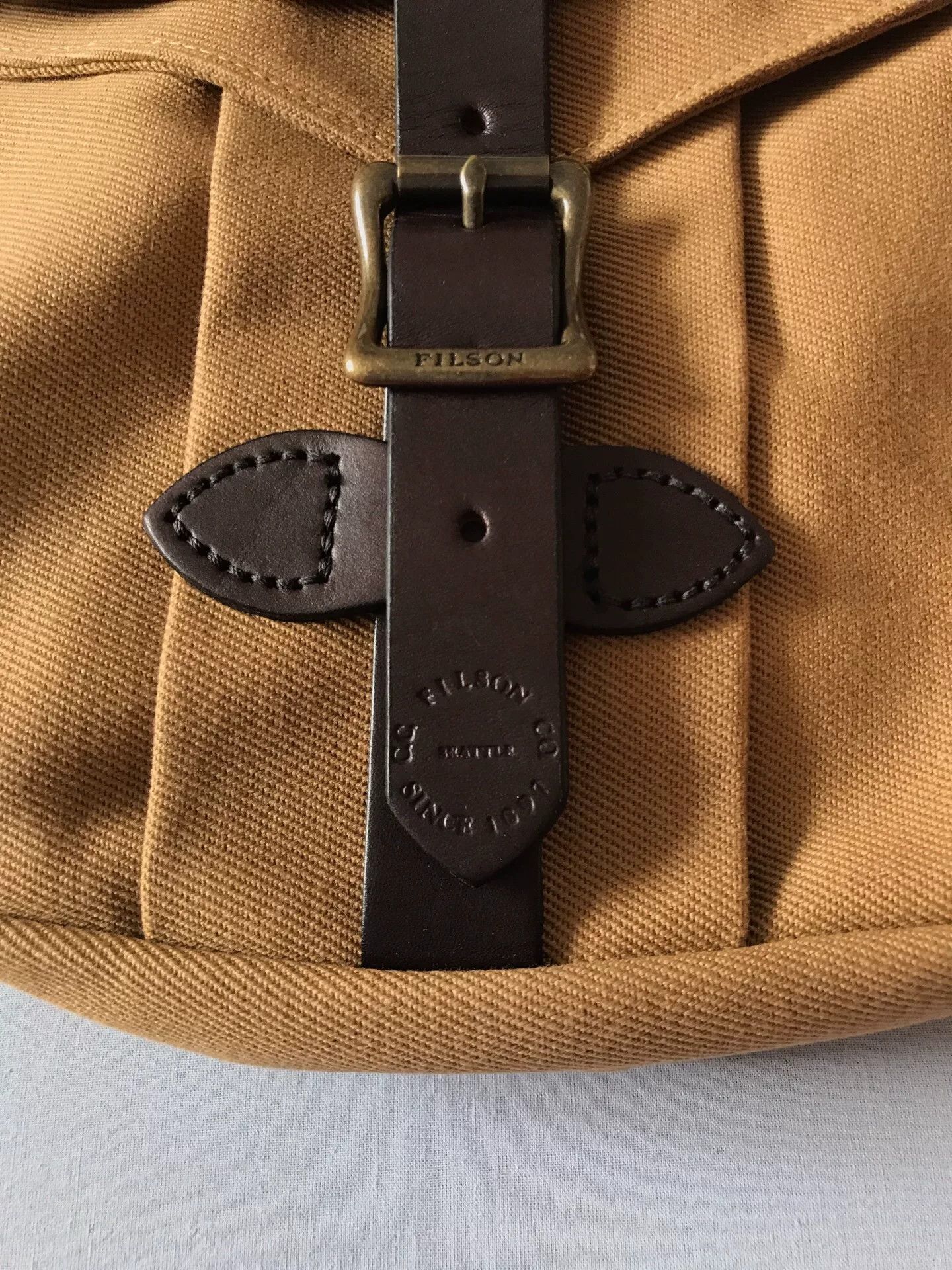 Filson Filson 70230 Brown Small Crossbody Bag Size ONE SIZE - 4 Thumbnail