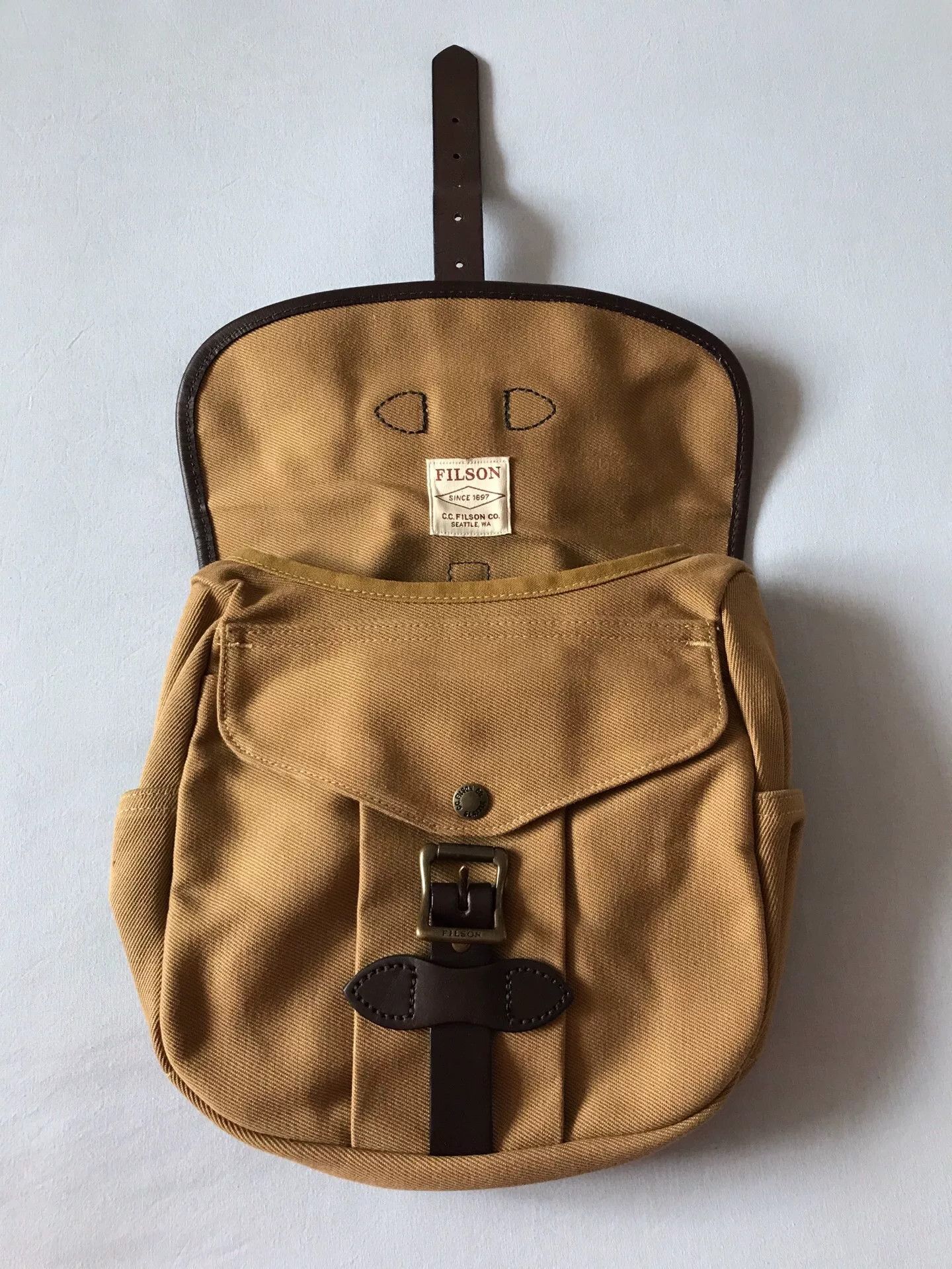 Filson Filson 70230 Brown Small Crossbody Bag Size ONE SIZE - 3 Thumbnail