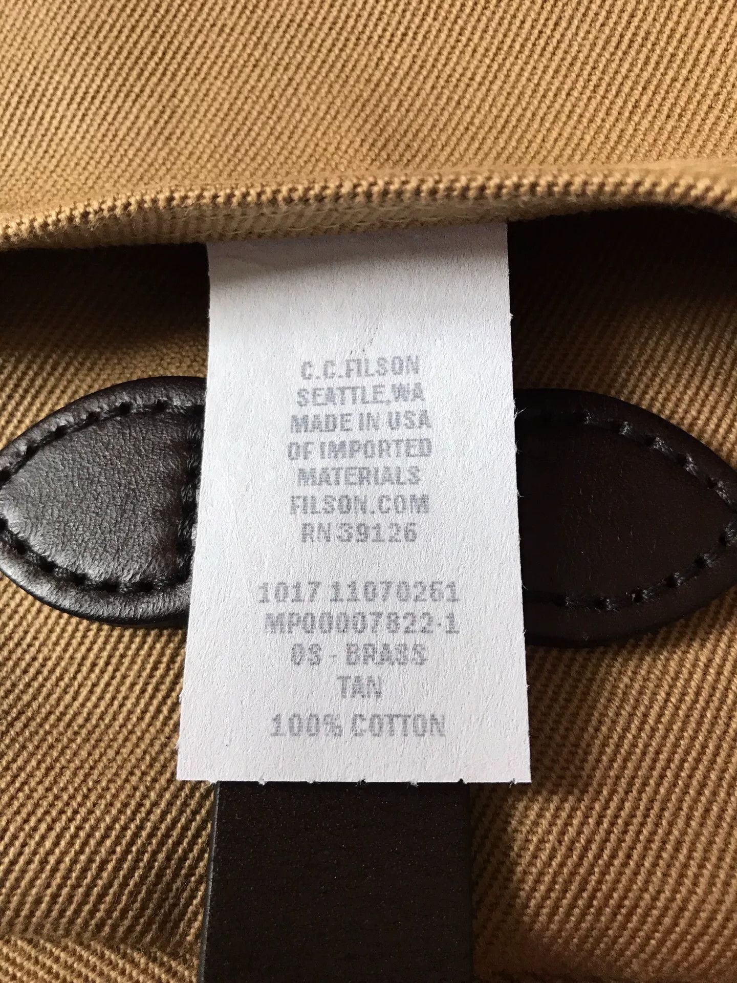 Filson Filson 70261 Heavy Canvas Tote Bag Size ONE SIZE - 9 Thumbnail