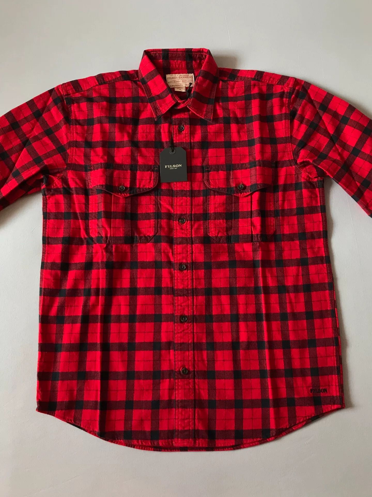Filson Filson 11012006 Heavyweight Flannel Work Shirt Size US M / EU 48-50 / 2 - 3 Thumbnail